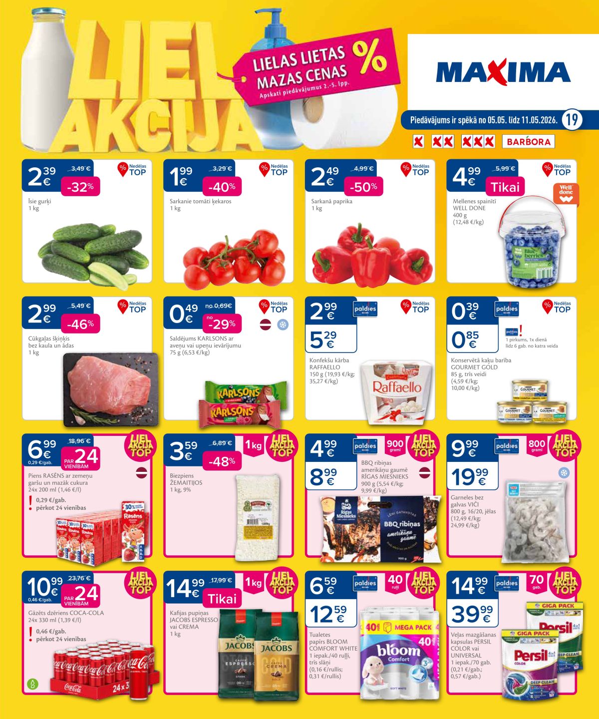 MAXIMA X XX XXX (05.05.2026 - 11.05.2026)