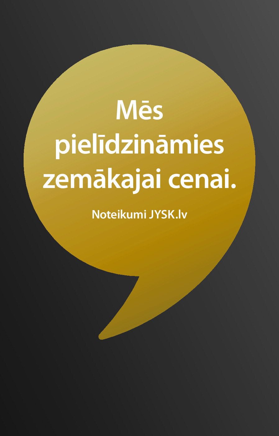 JYSK piedāvājumu buklets