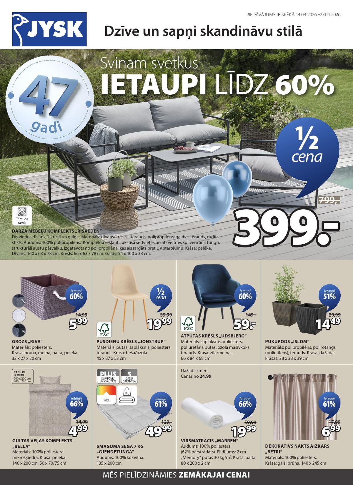 JYSK (14 04 2026 - 27 04 2026)