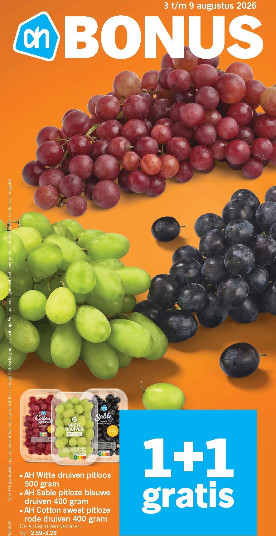 Albert Heijn folder voor volgende week van maandag 03-08-2026 tot zondag 09-08-2026