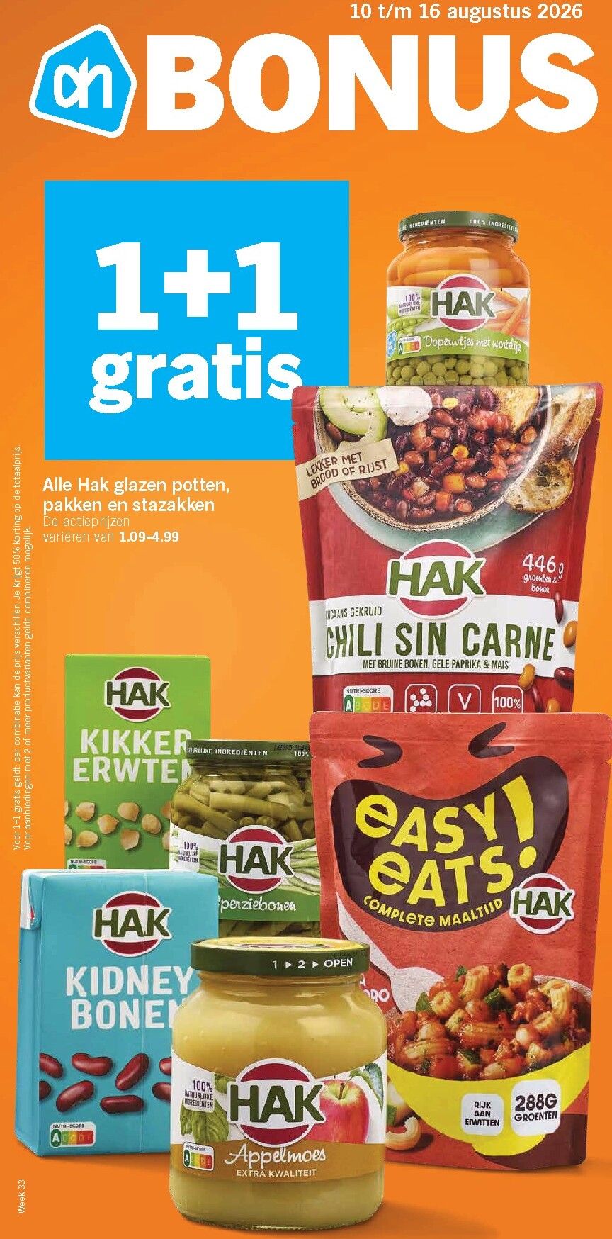 Albert Heijn folder voor volgende week van maandag 10-08-2026 tot zondag 16-08-2026