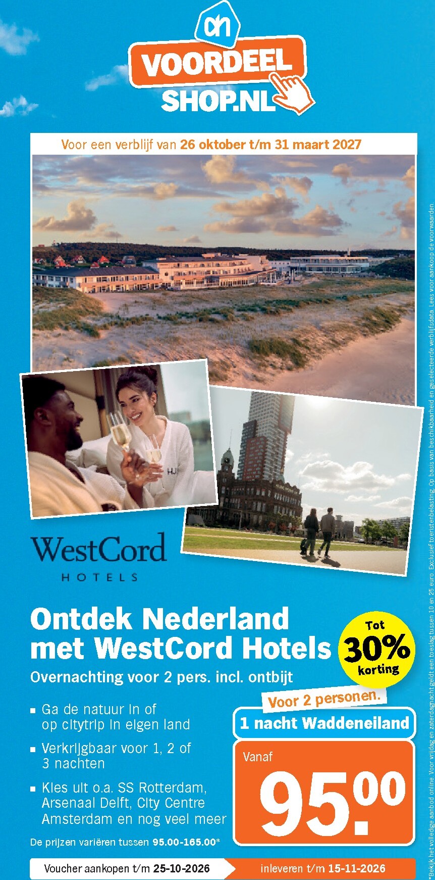 Albert Heijn - Voordeelshop folder voor volgende week van maandag 26-10-2026 tot woensdag 31-03-2027