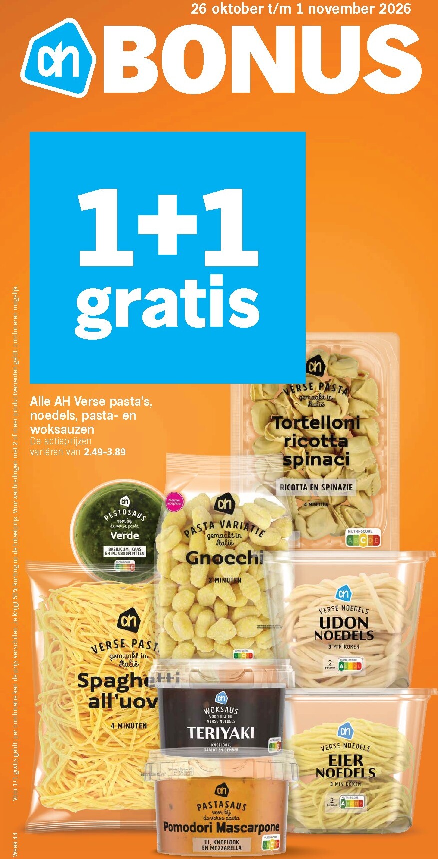 Huidige Albert Heijn folder geldig van maandag 26-10-2026 tot zondag 01-11-2026