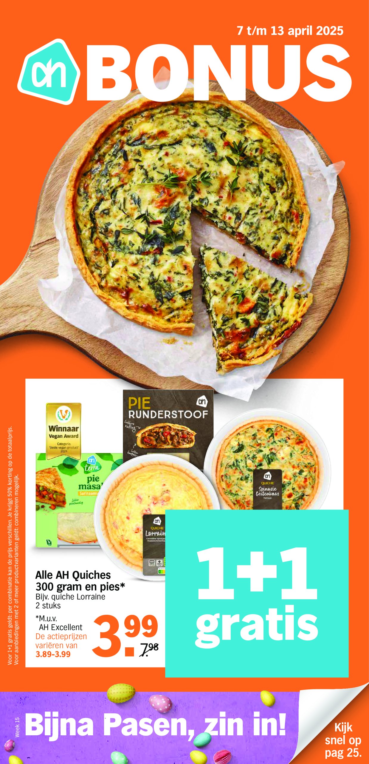 Mis Deze Week Niet: Albert Heijn's Quiches, Jumbo's 2 Voor 4.50 Mix, LIDL's Luxe Stol in Onze Laatste Promoties en Korting (9 april 2025)