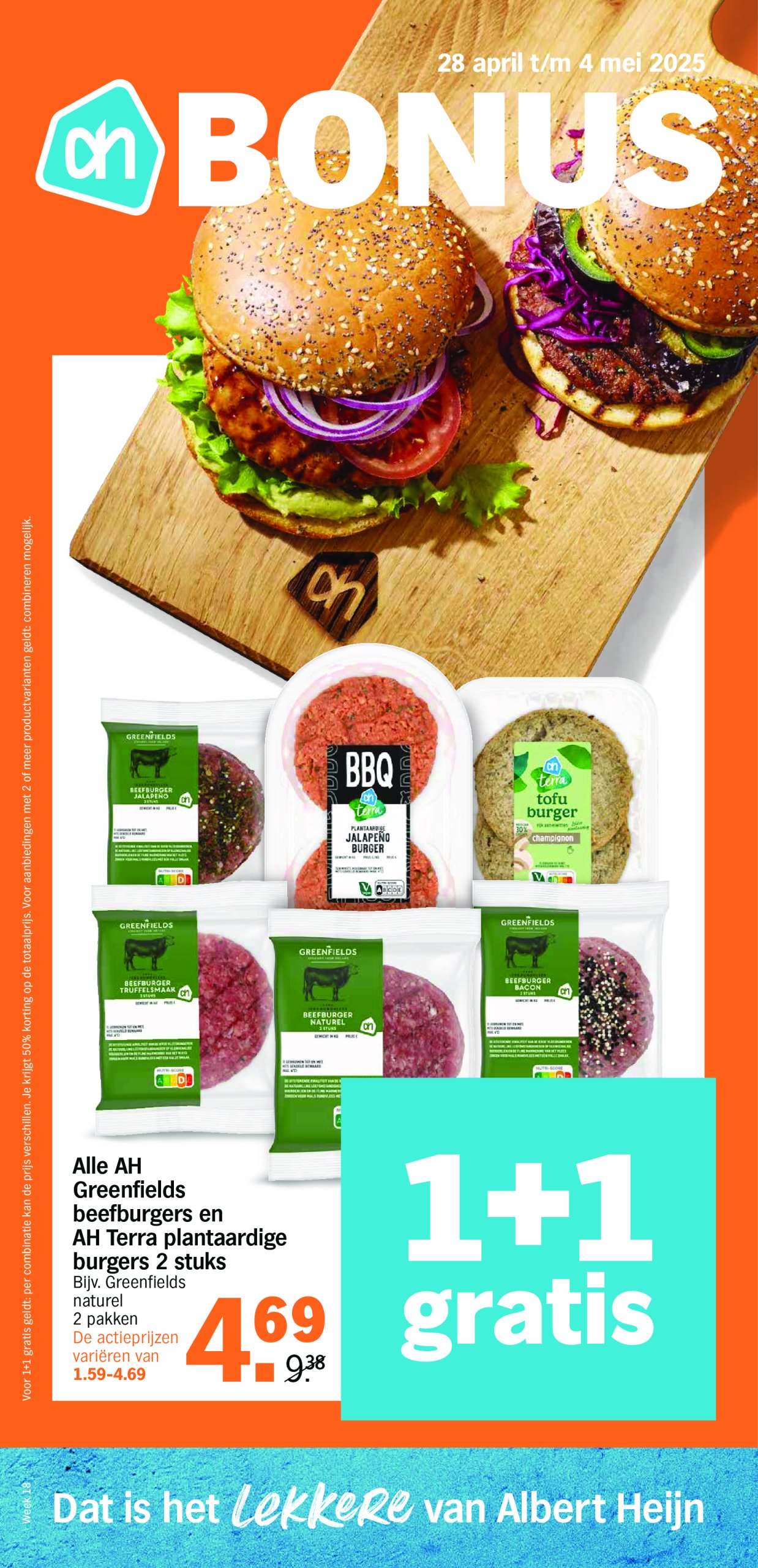 Ongelooflijke Kortingen deze Week bij Albert Heijn (1+1 Gratis Groenteburgers), Jumbo (Pickwick Thee voor slechts €1), LIDL (Yoghurt Griekse Stijl met 34% Korting) en Meer! Ontdek de Laatste Aanbiedingen op 2025-04-30!
