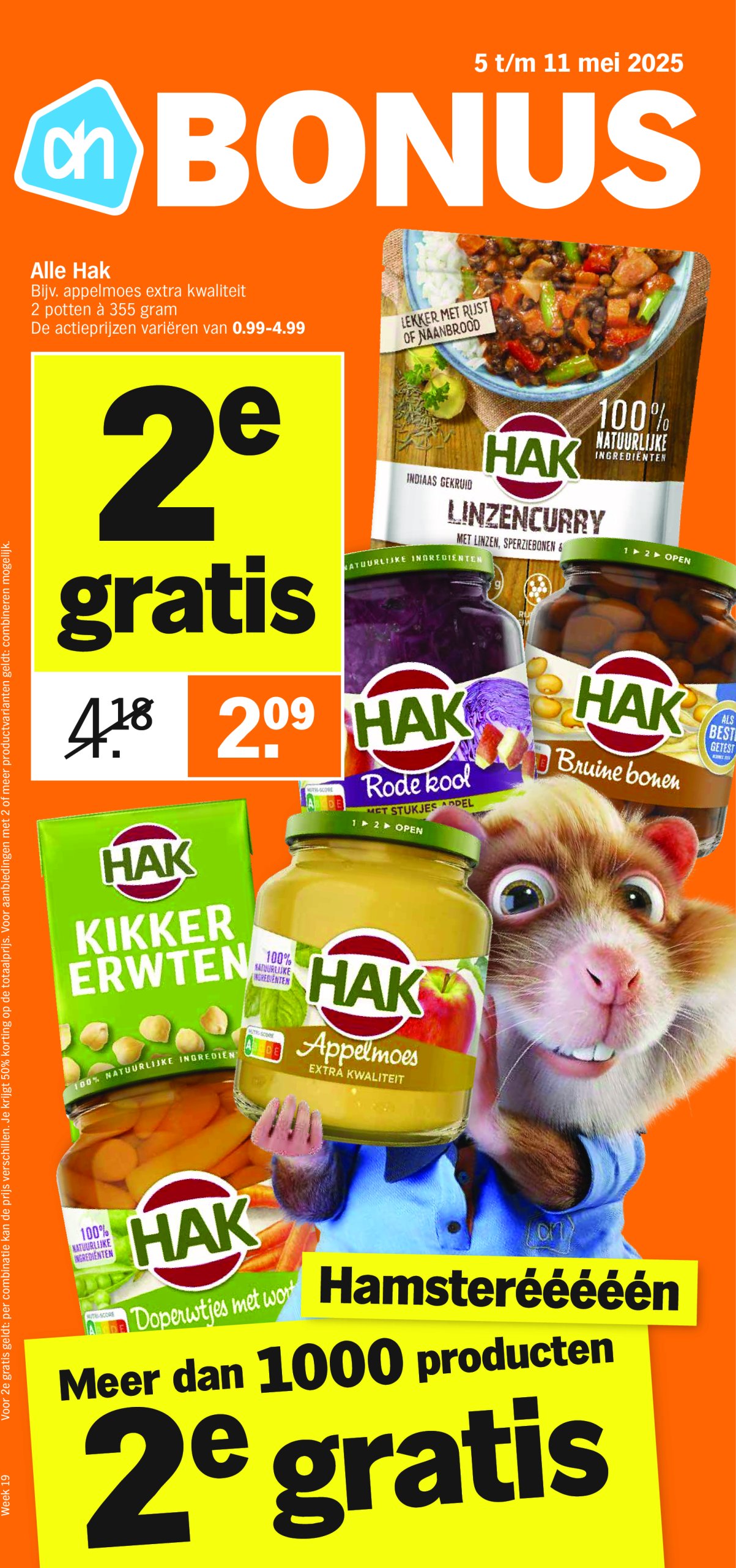 Mis de Korting bij Albert Heijn niet: HAK Appelmoes voor 2,09, Jumbo's Douwe Egberts Koffie voor 5,99, en LIDL's Campina Melk voor 0,89! (7 Mei 2025) - De Laatste Promoties en Kortingen!
