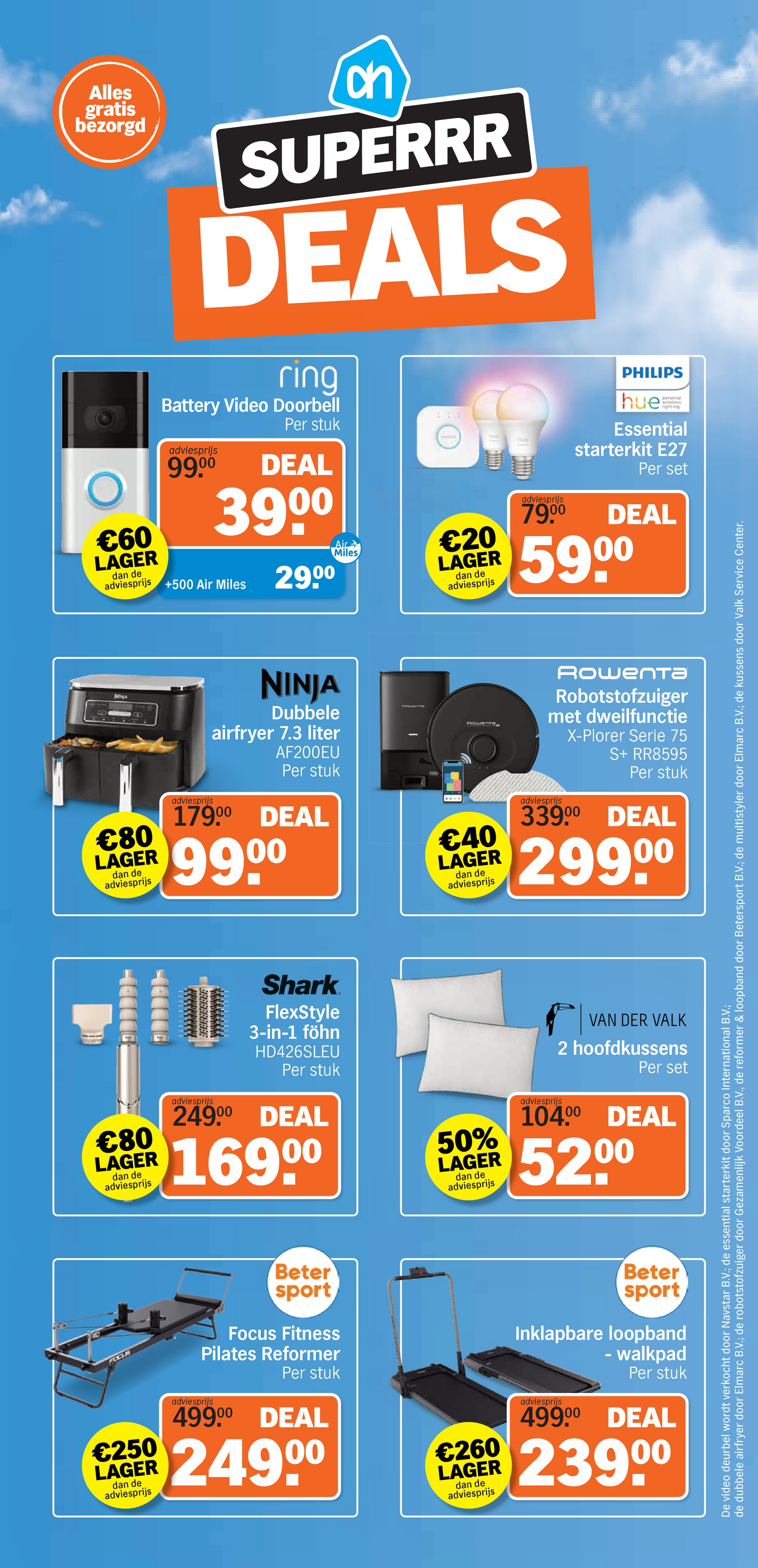 Ontdek de Beste Deals van Albert Heijn, Jumbo en LIDL: Bespaar op Video Deurbel, Yoghurt en Keukenmachine - Actuele kortingen op 2025-11-19!