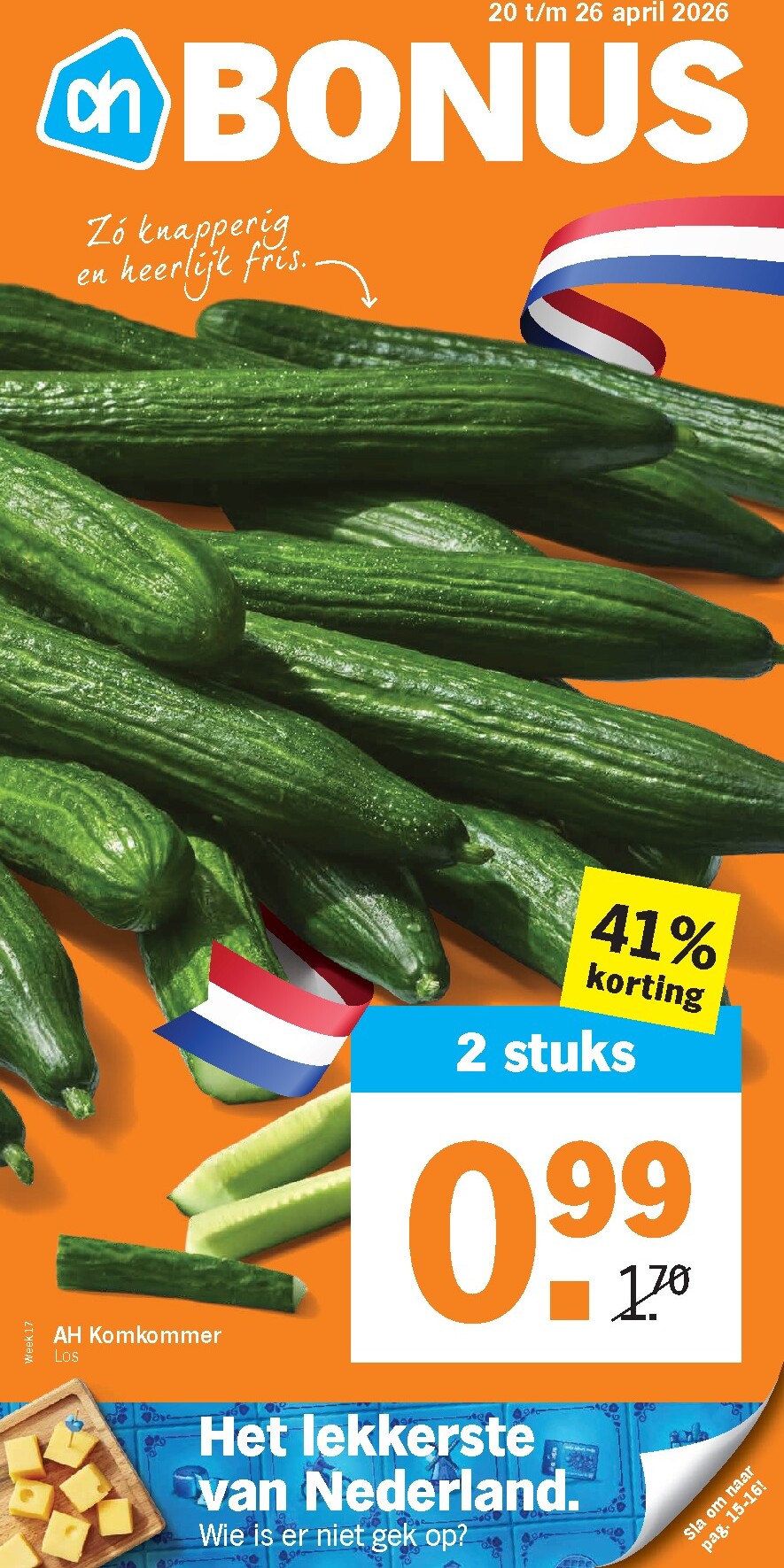 Albert Heijn folder voor volgende week van maandag 20-04-2026 tot zondag 26-04-2026