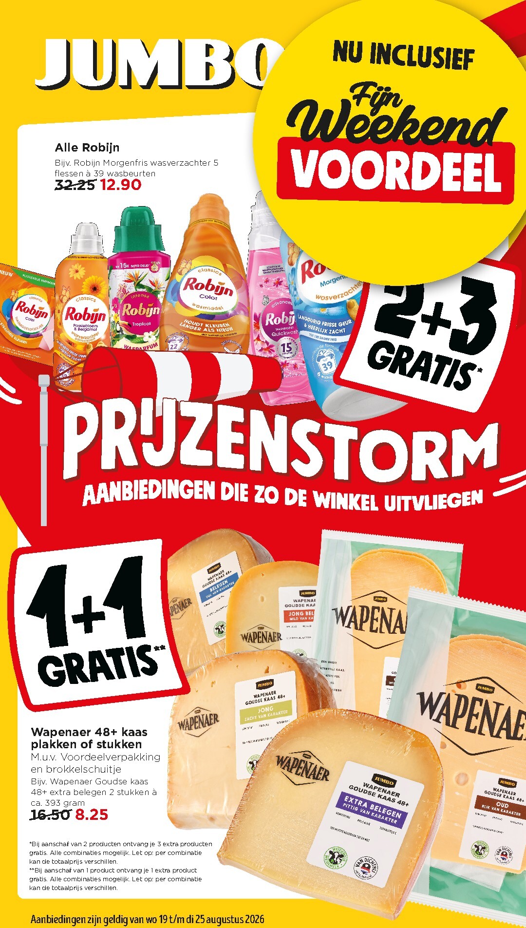 Huidige Jumbo folder geldig van woensdag 19-08-2026 tot dinsdag 25-08-2026