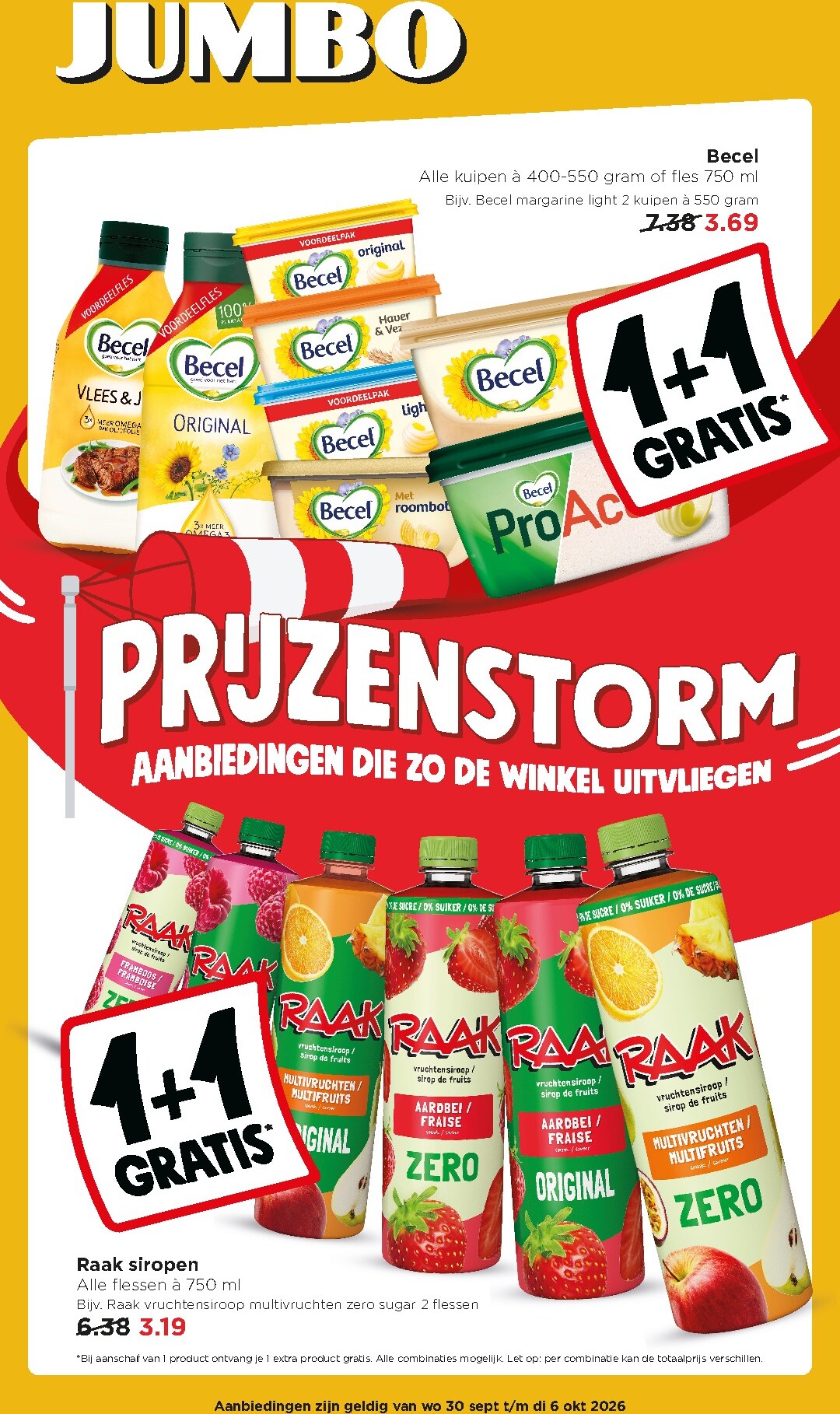 Jumbo folder voor volgende week van woensdag 30-09-2026 tot dinsdag 06-10-2026