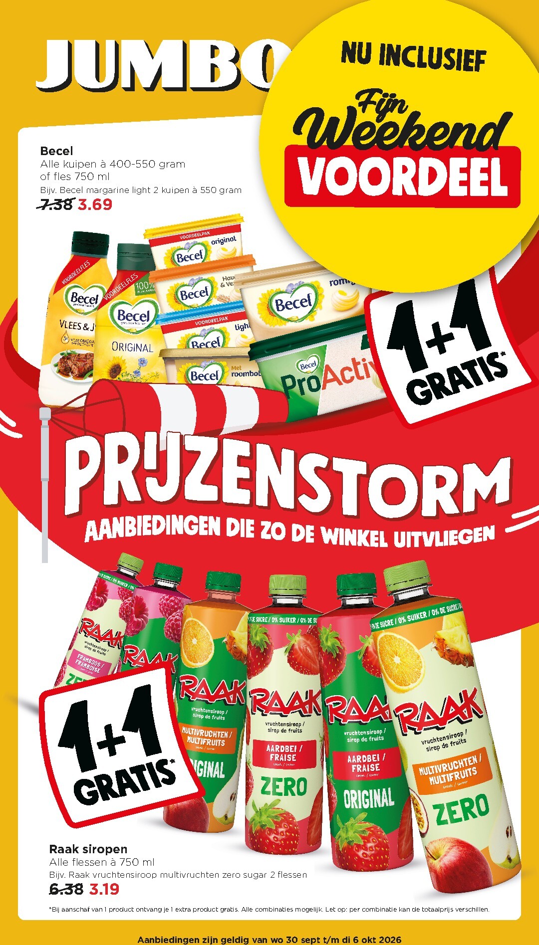 Huidige Jumbo folder geldig van woensdag 30-09-2026 tot dinsdag 06-10-2026
