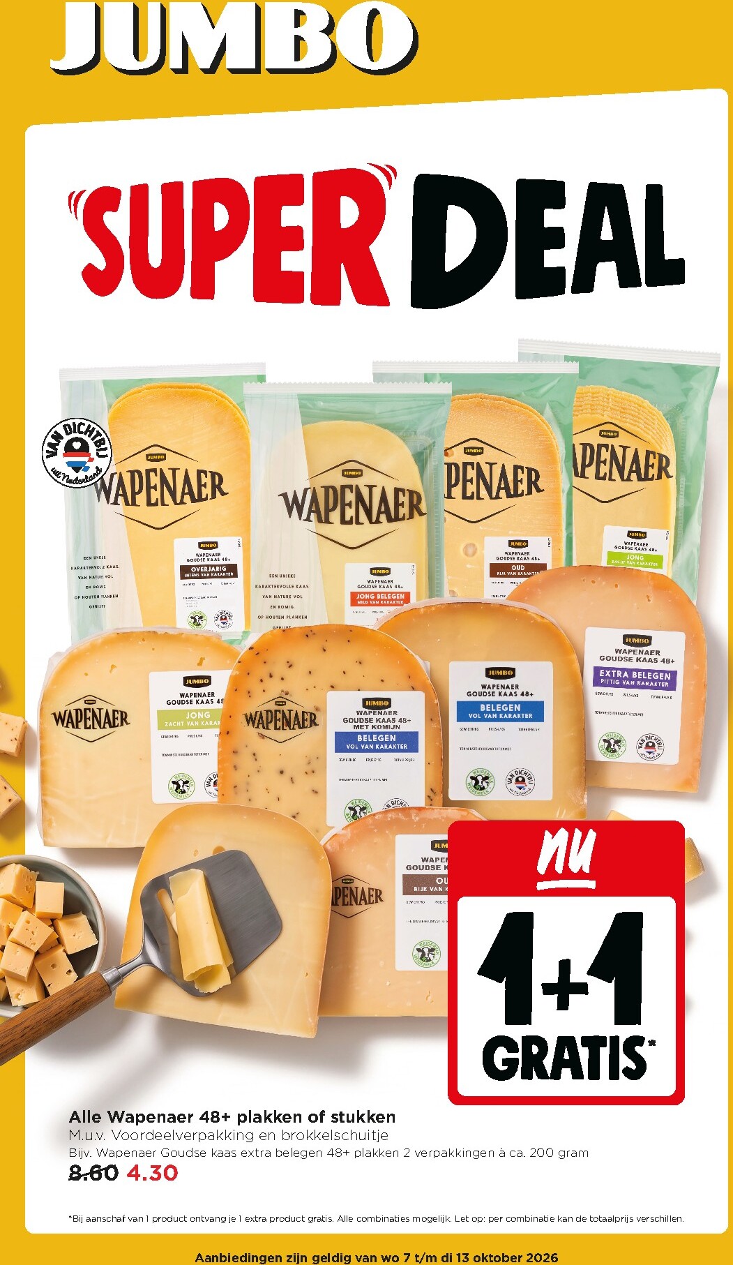 Jumbo folder voor volgende week van woensdag 07-10-2026 tot dinsdag 13-10-2026