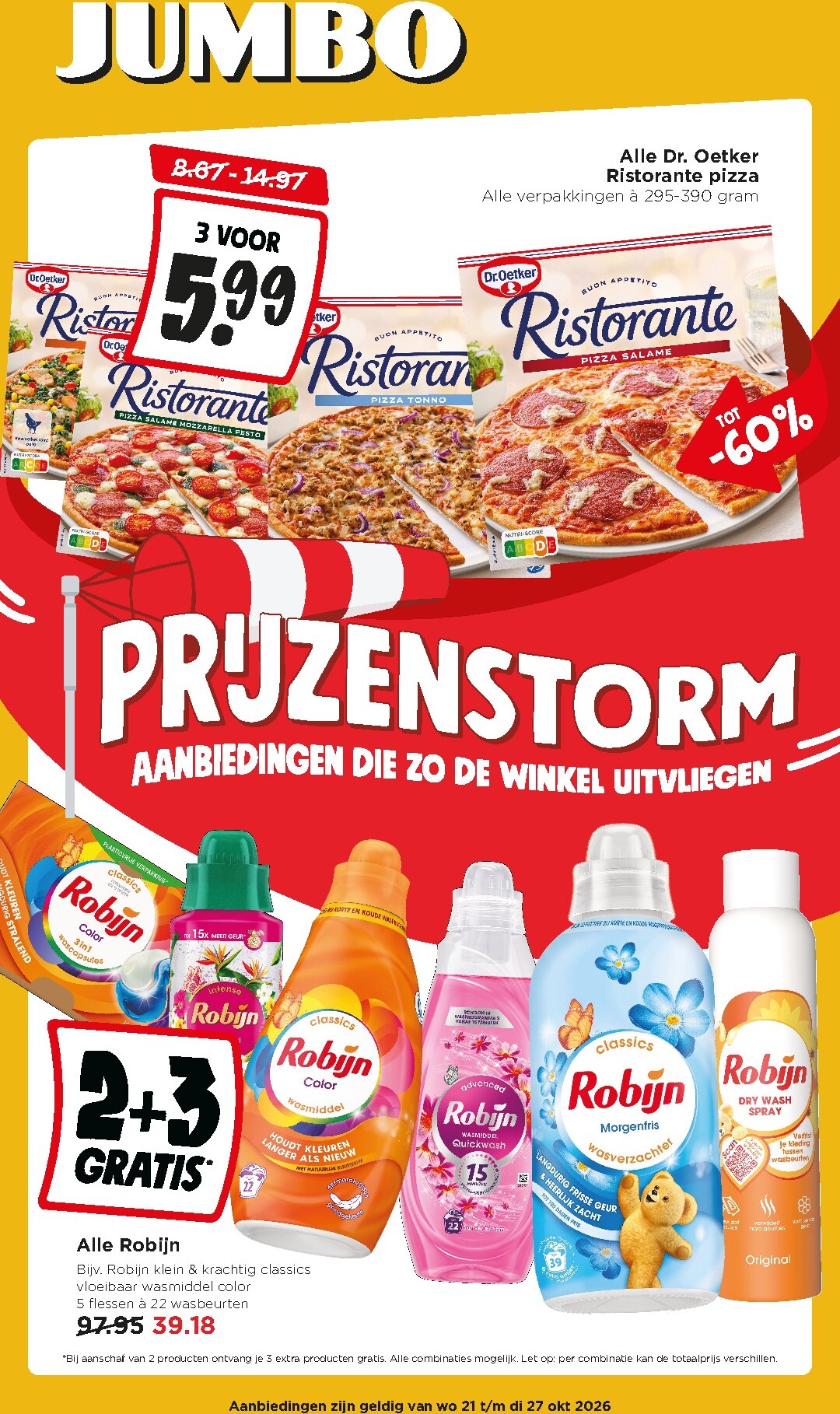 Jumbo folder voor volgende week van woensdag 21-10-2026 tot dinsdag 27-10-2026