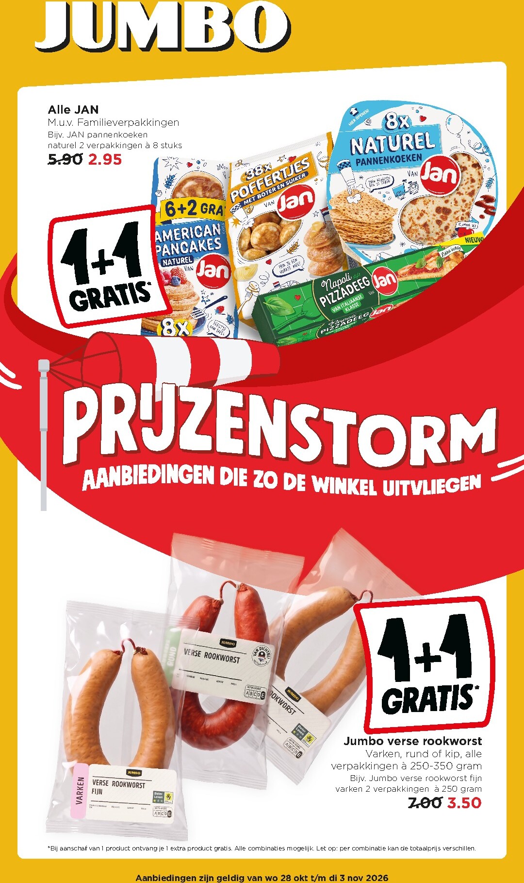 Jumbo folder voor volgende week van woensdag 28-10-2026 tot dinsdag 03-11-2026