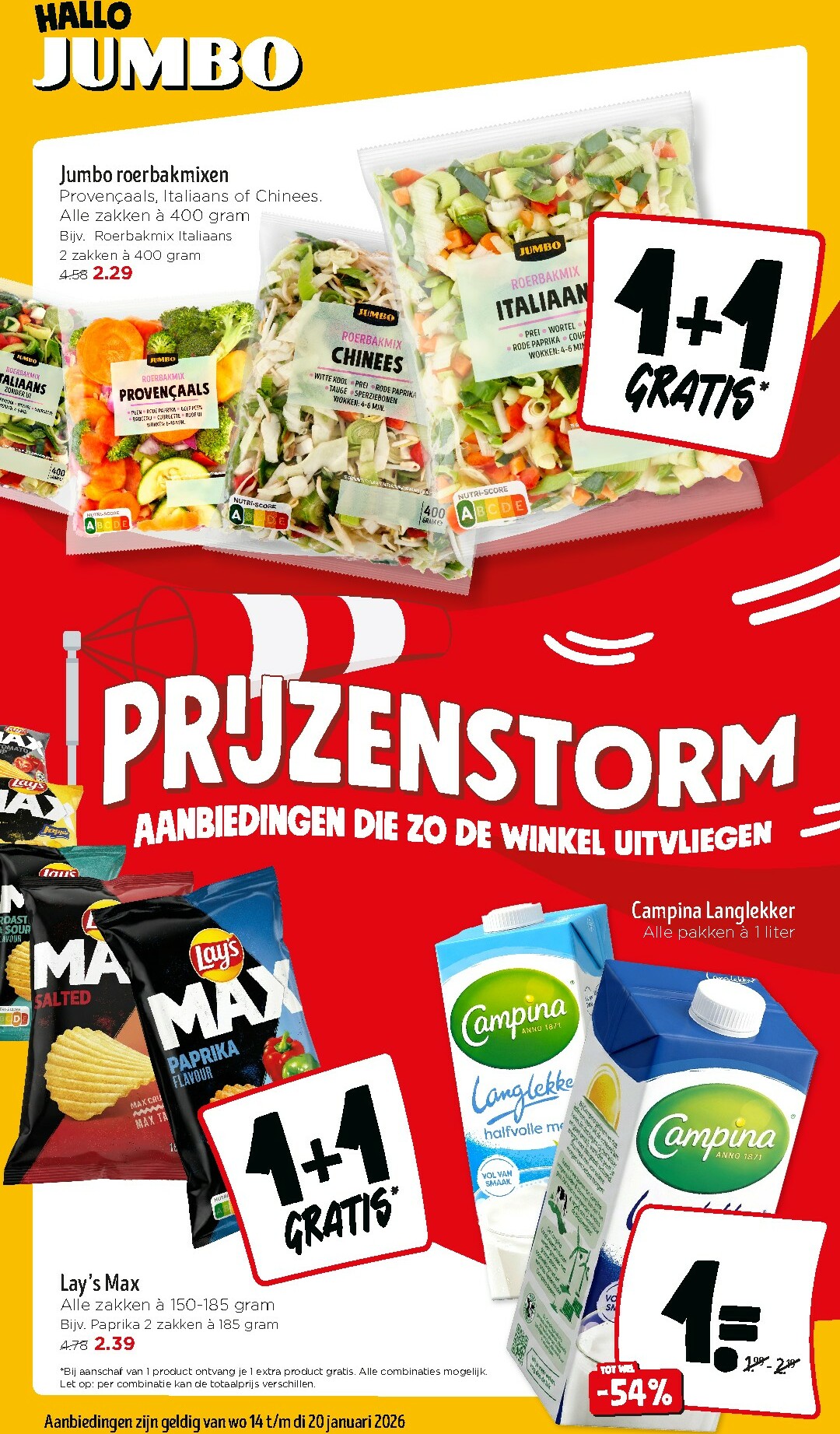 Ongelooflijke Albert Heijn 1+1 gratis verse pasta, Jumbo roerbakmixen, en LIDL's 10+2 gratis witte bollen - ontdek de nieuwste aanbiedingen op 2026-01-14