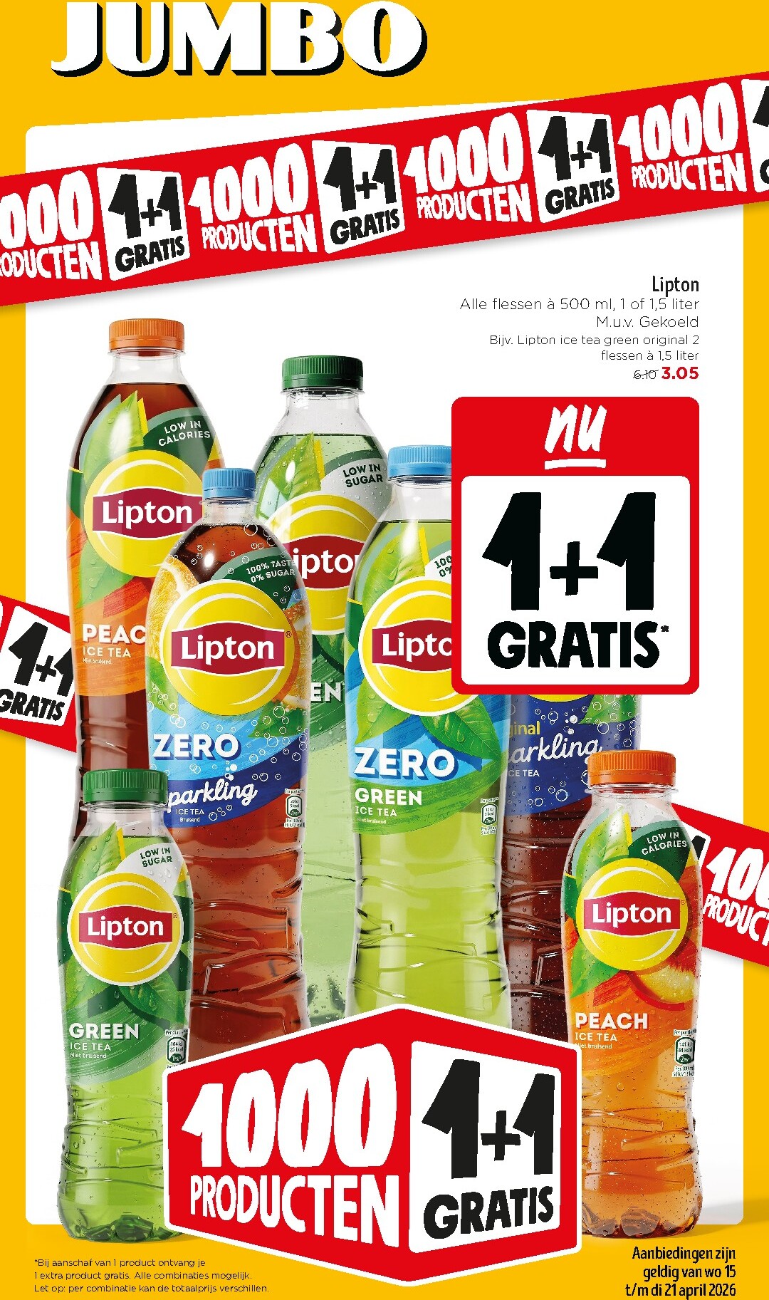 Jumbo folder voor volgende week van woensdag 15-04-2026 tot dinsdag 21-04-2026