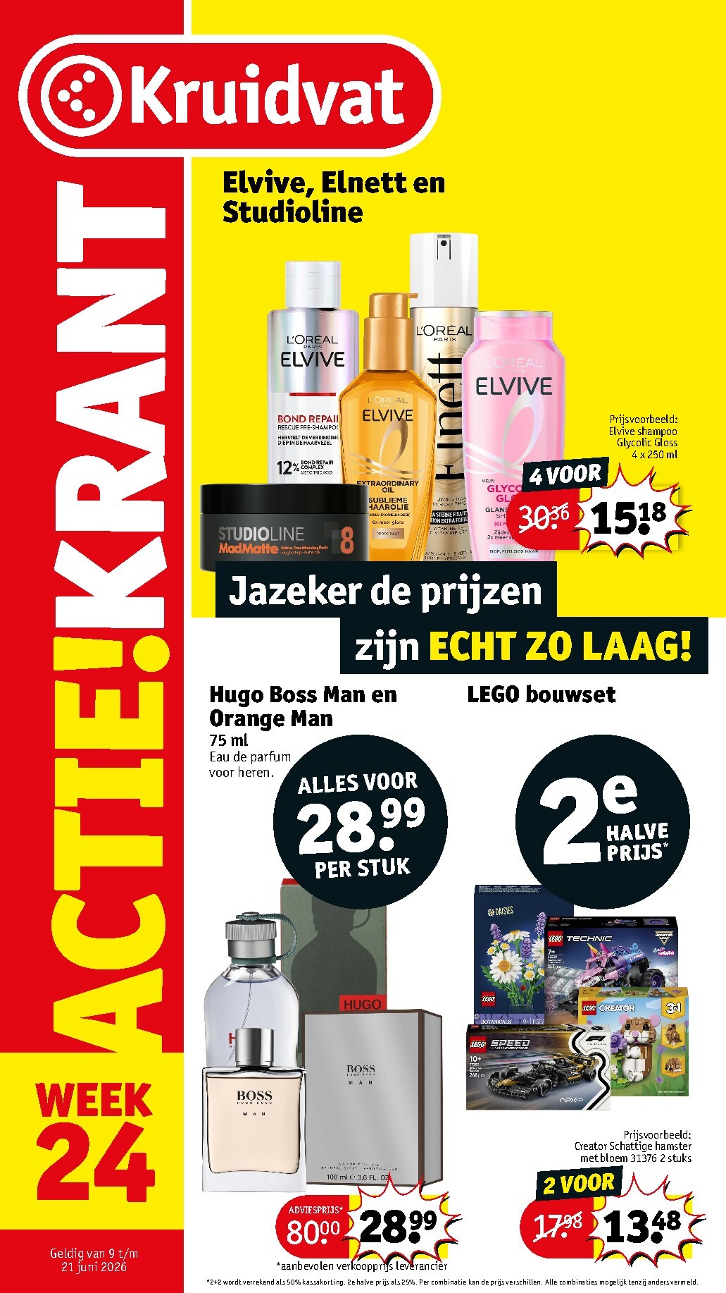 Kruidvat folder voor volgende week van dinsdag 09-06-2026 tot zondag 21-06-2026