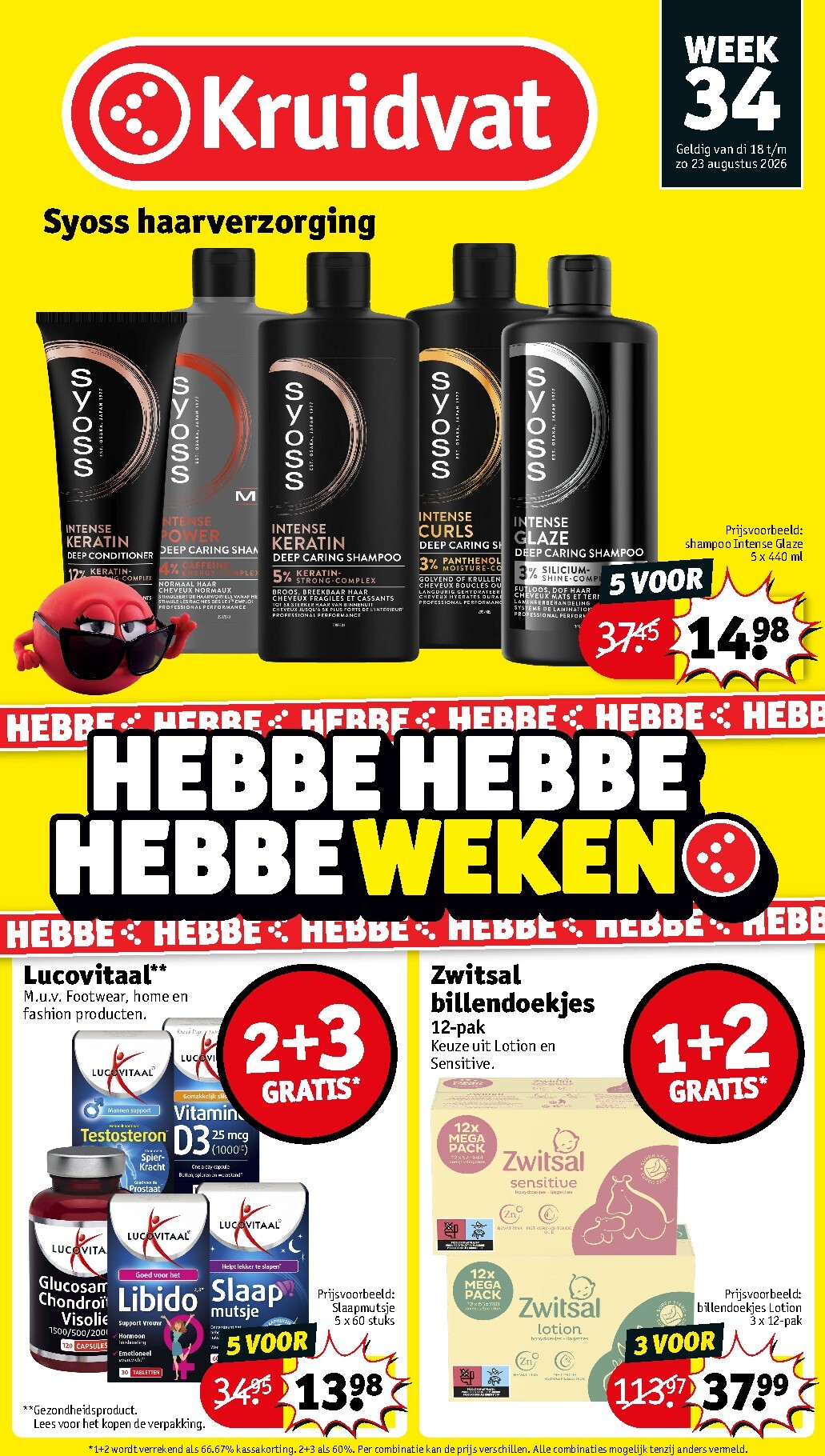 Kruidvat folder voor volgende week van dinsdag 18-08-2026 tot zondag 23-08-2026