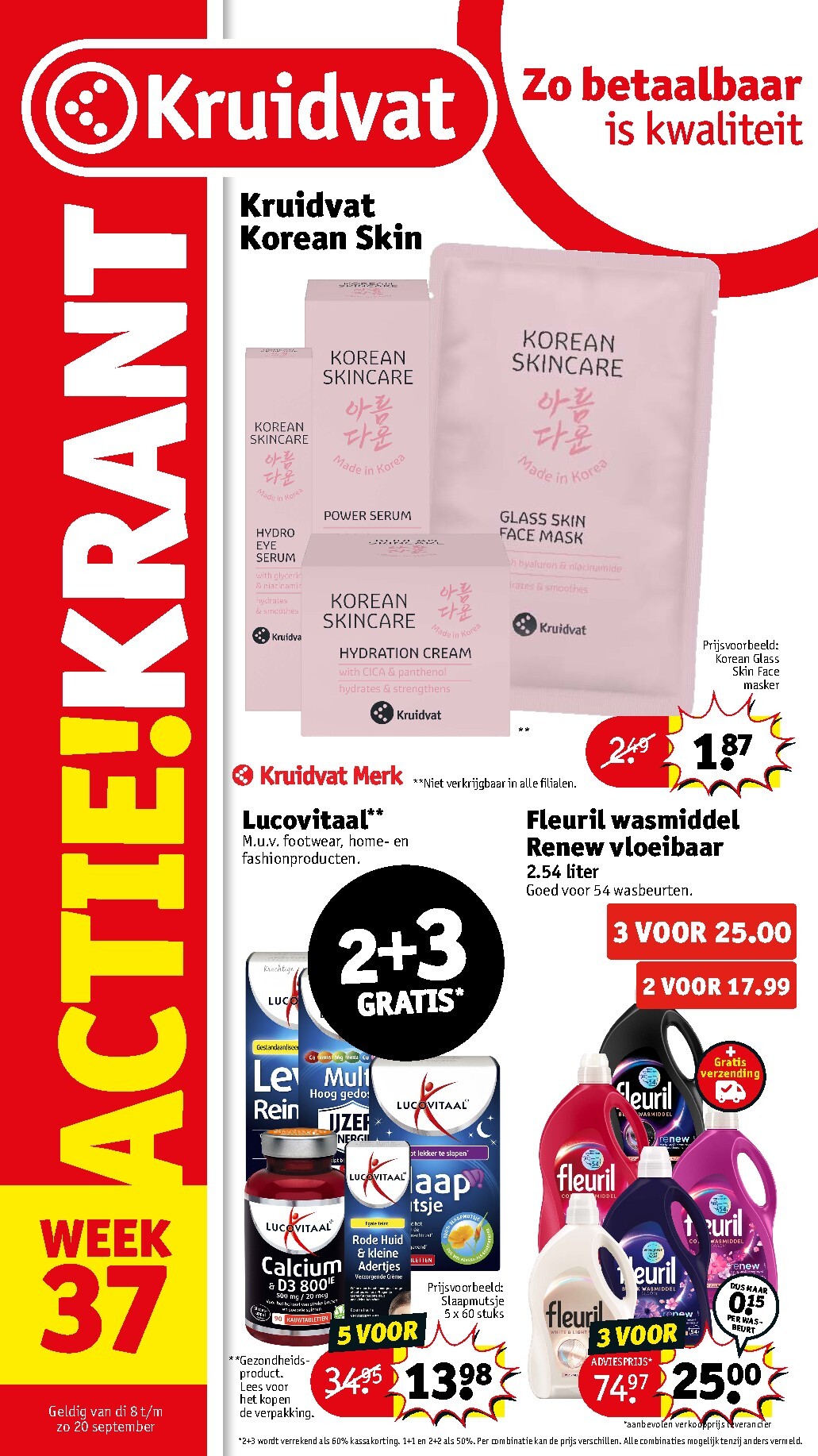 Kruidvat folder voor volgende week van dinsdag 08-09-2026 tot zondag 20-09-2026