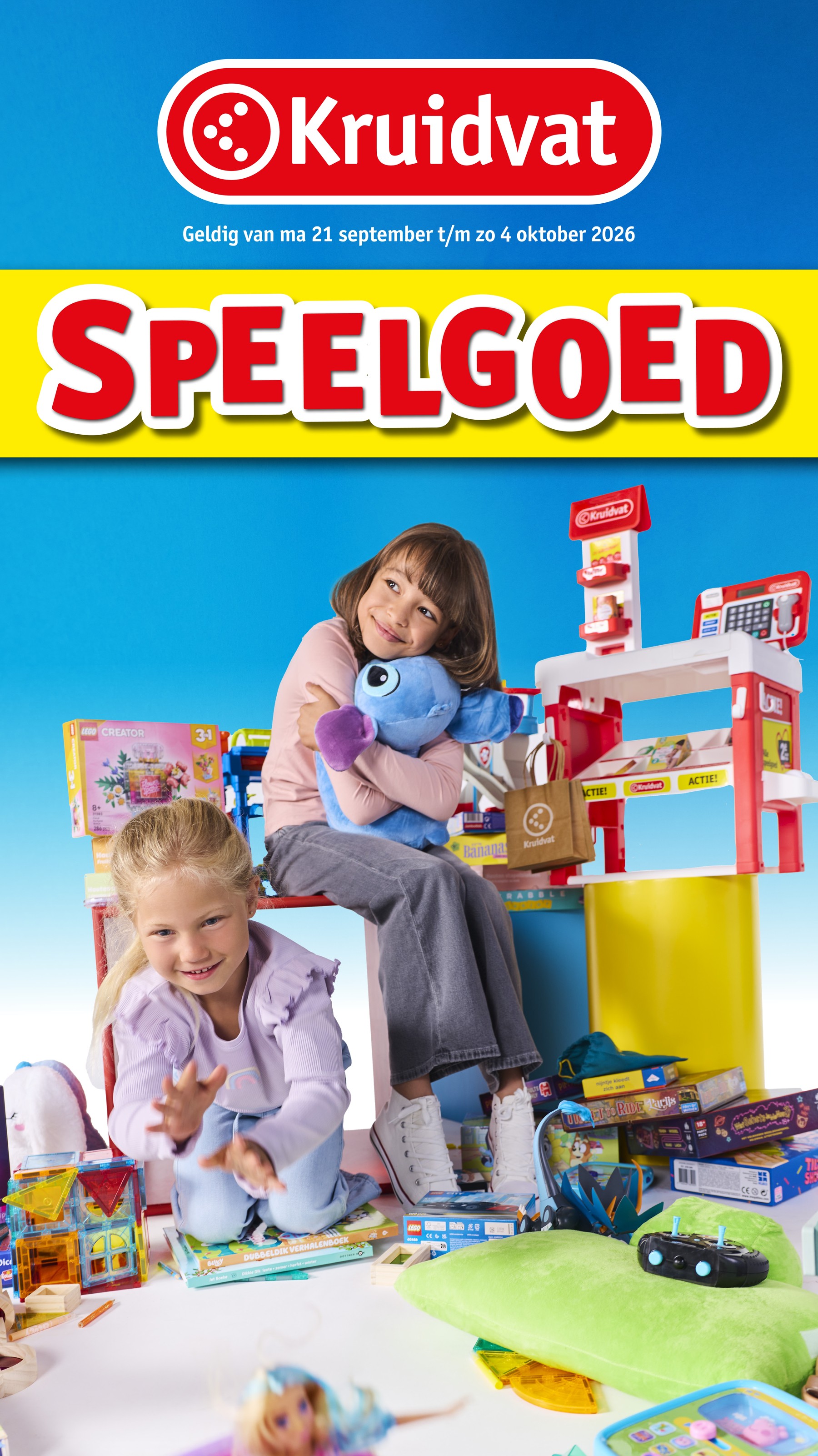 Huidige Kruidvat - Speelgoedfolder folder geldig van maandag 21-09-2026 tot zondag 04-10-2026