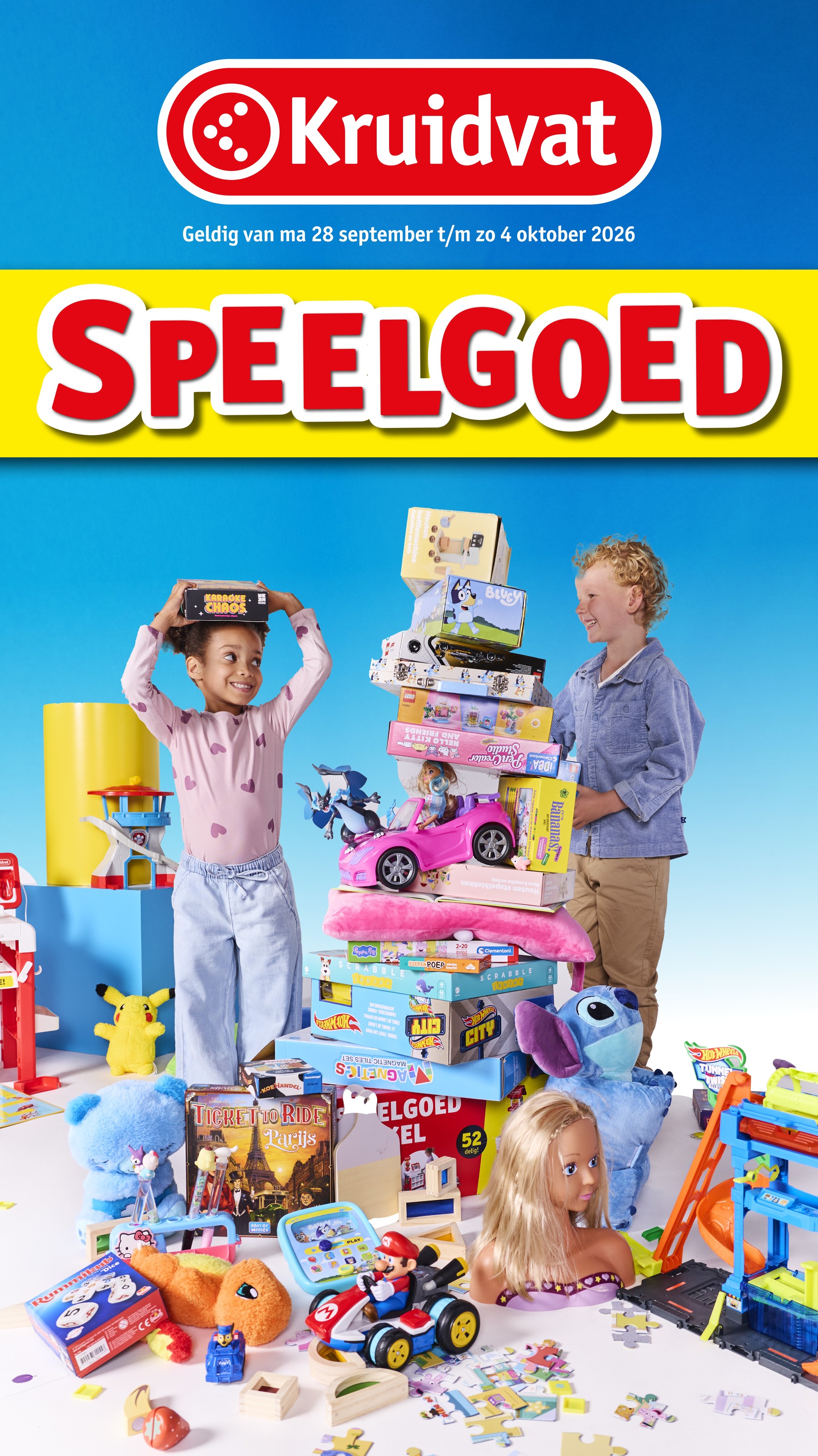 Huidige Kruidvat - Speelgoedfolder folder geldig van maandag 28-09-2026 tot zondag 04-10-2026