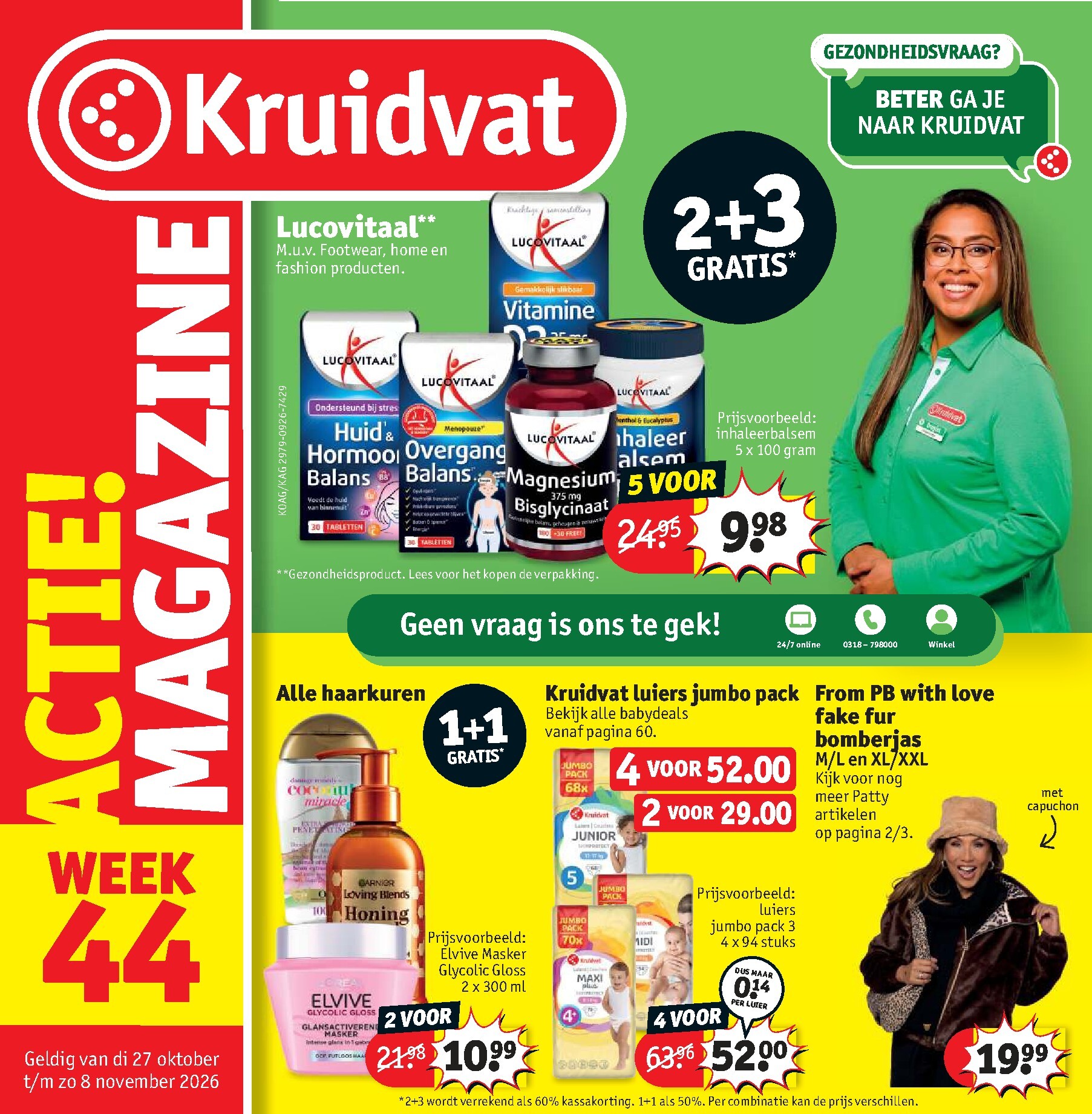 Kruidvat folder voor volgende week van dinsdag 27-10-2026 tot zondag 08-11-2026
