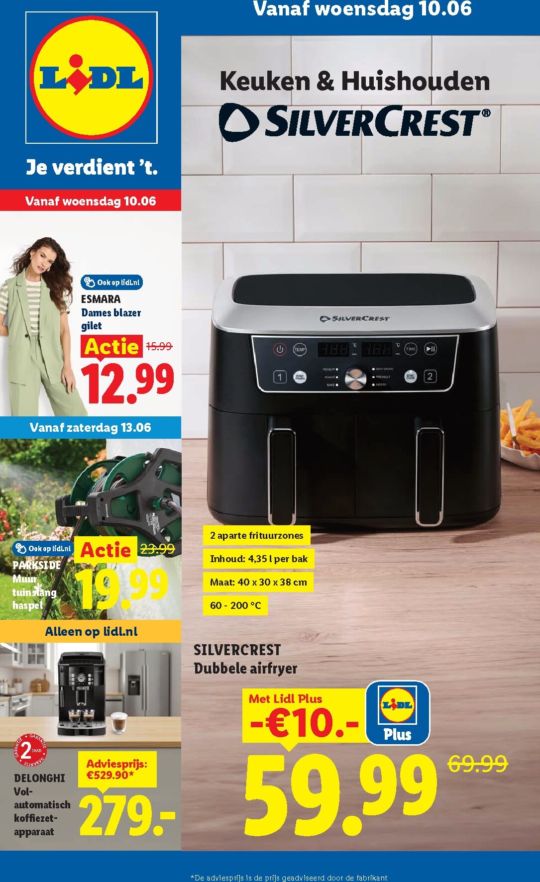 Lidl - Non Food folder voor volgende week van woensdag 10-06-2026 tot dinsdag 16-06-2026