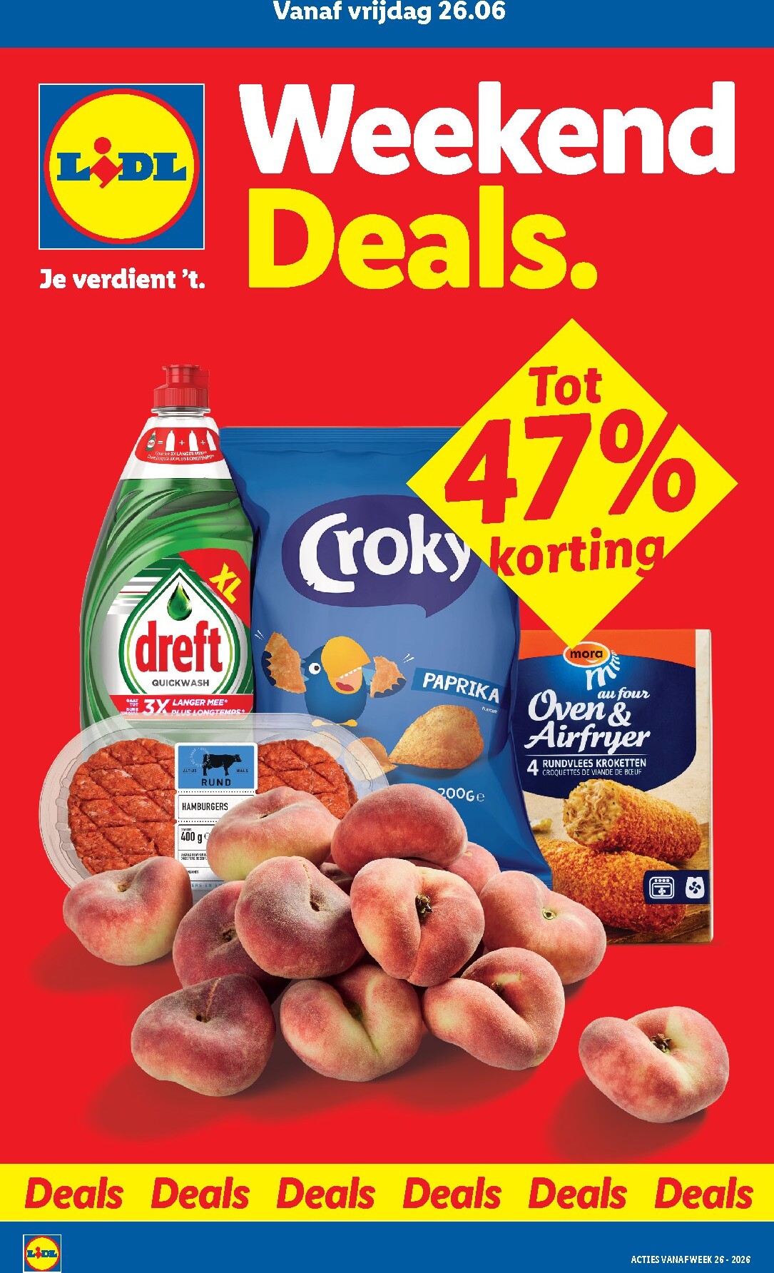 Lidl - Weekend folder voor volgende week van vrijdag 26-06-2026 tot zondag 28-06-2026