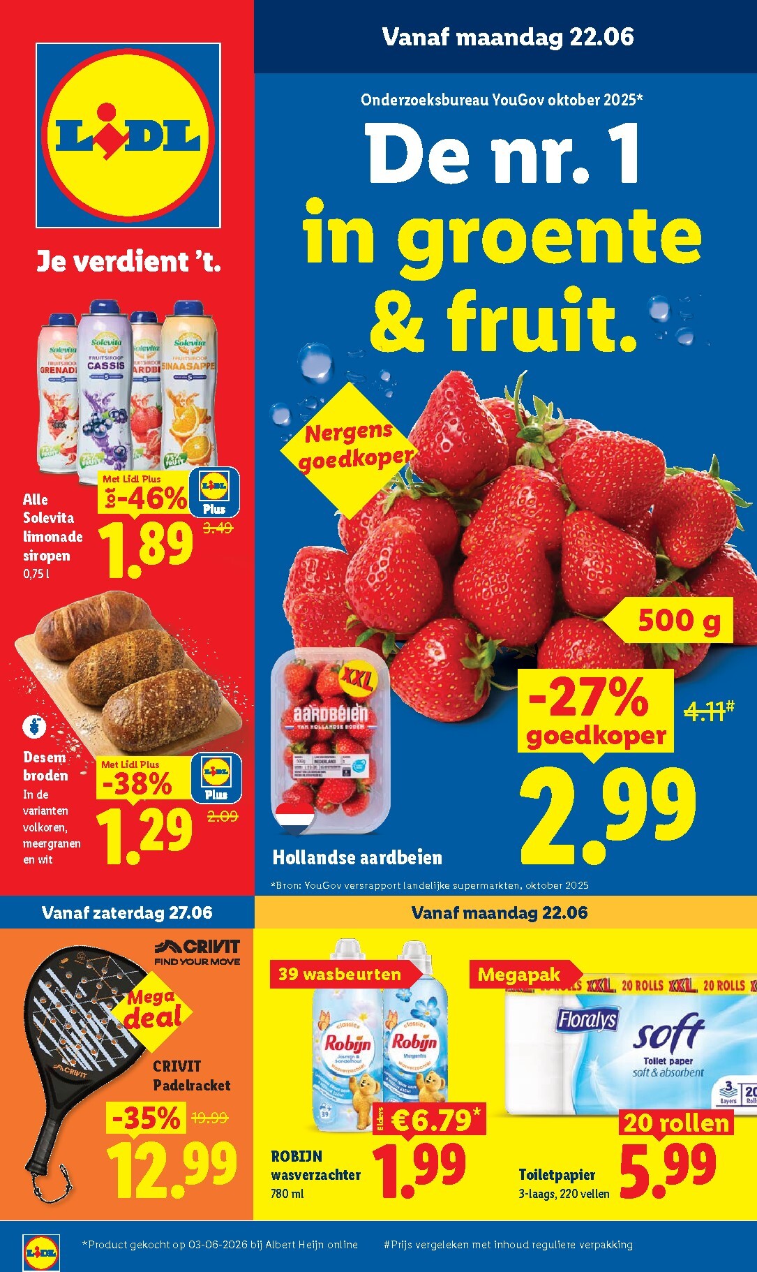 Huidige Lidl - Folder - Week 26 folder geldig van maandag 22-06-2026 tot zondag 28-06-2026