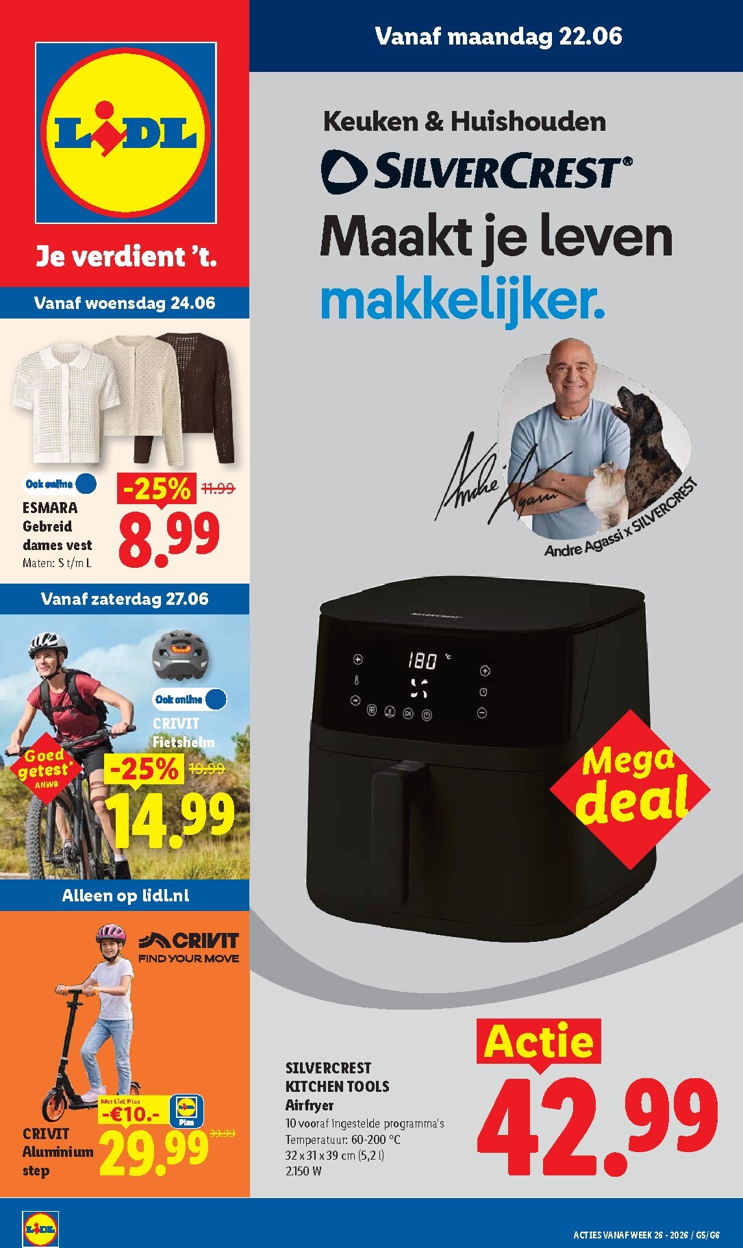 Huidige Lidl - Non Food folder - Week 26 folder geldig van woensdag 24-06-2026 tot dinsdag 30-06-2026
