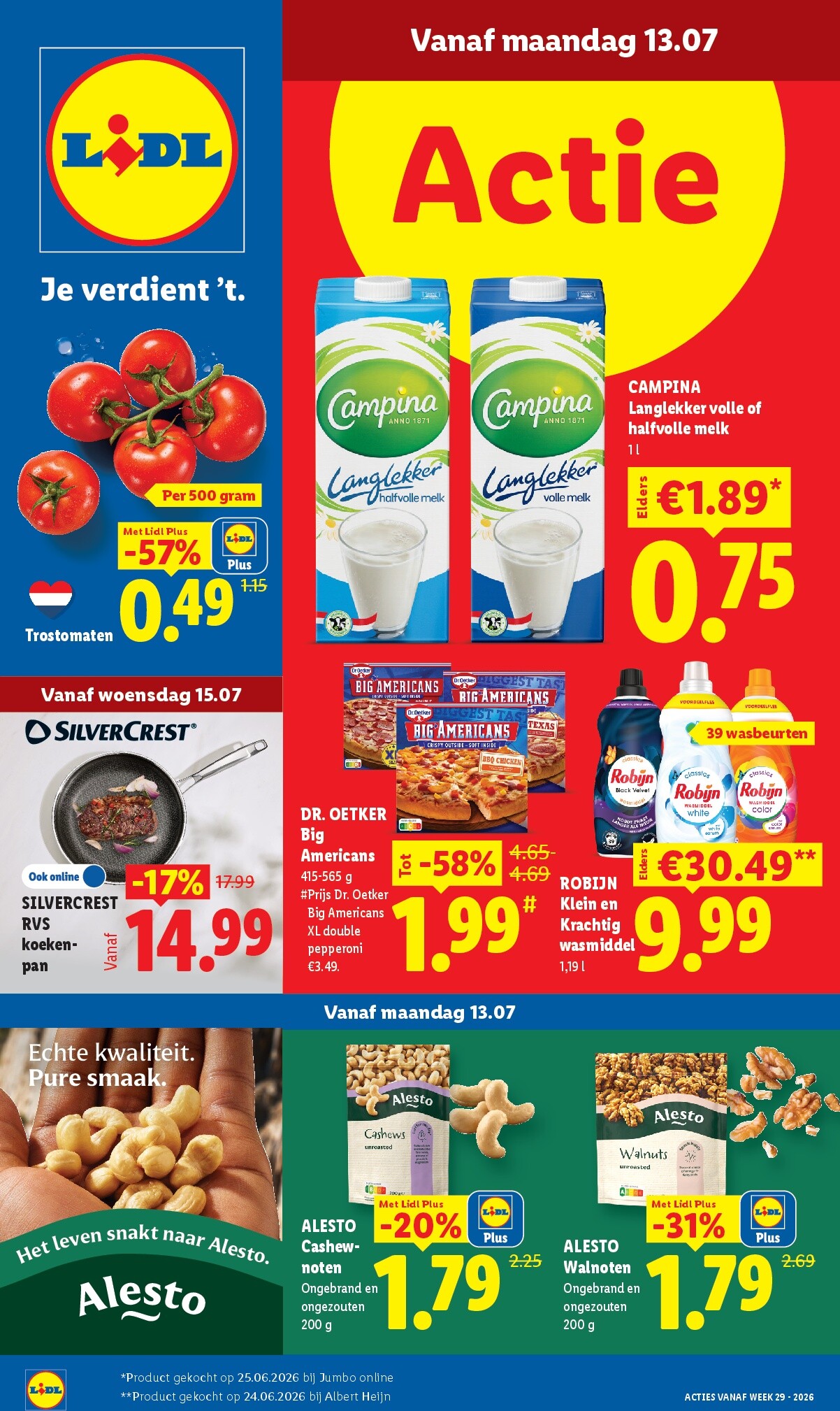 Huidige Lidl - Folder - Week 29 folder geldig van maandag 13-07-2026 tot zondag 19-07-2026