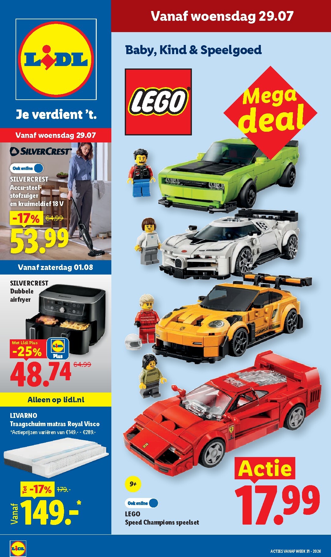 Lidl - Non Food folder voor volgende week van woensdag 29-07-2026 tot dinsdag 04-08-2026