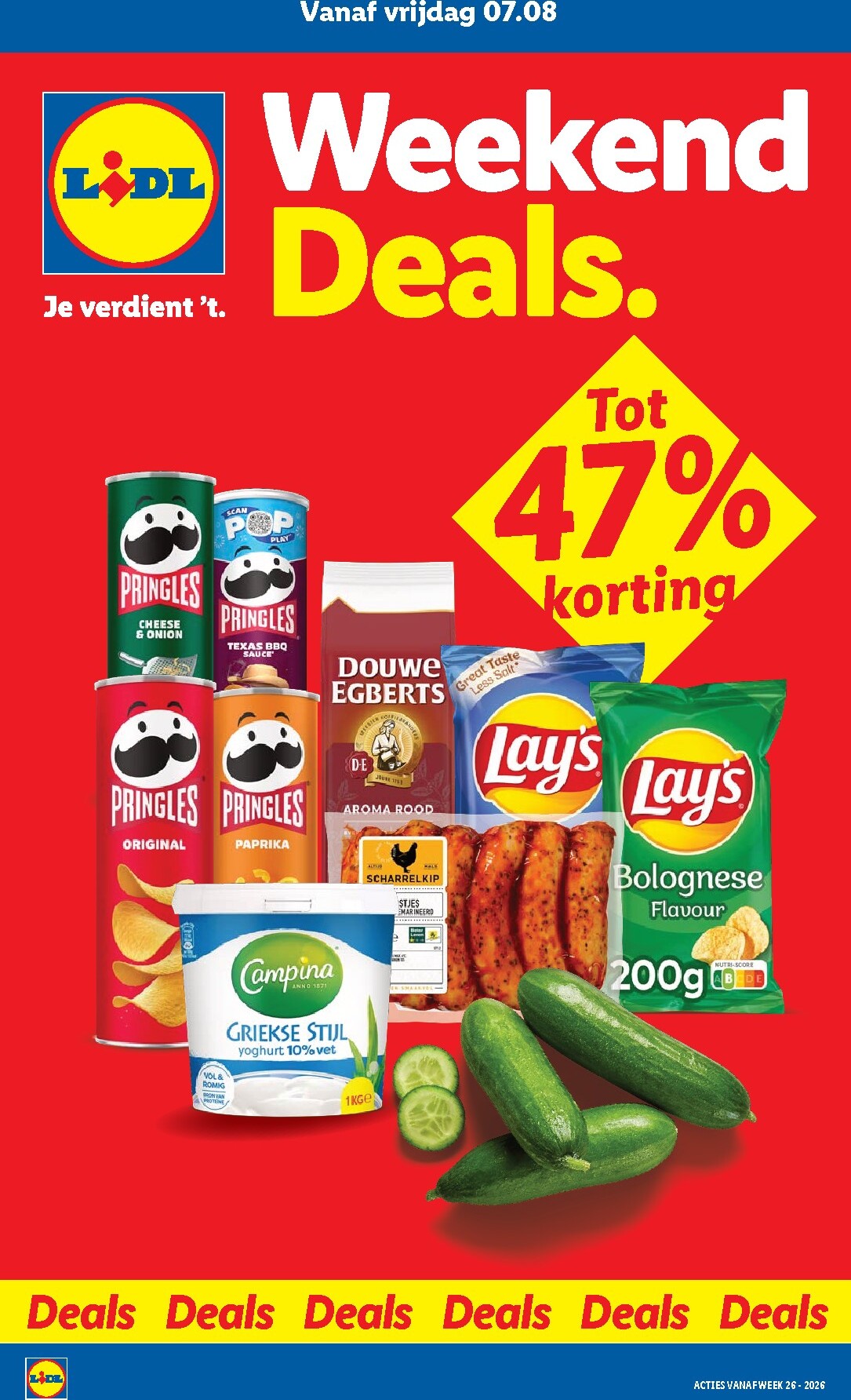 Lidl - Weekend folder voor volgende week van vrijdag 07-08-2026 tot zondag 09-08-2026