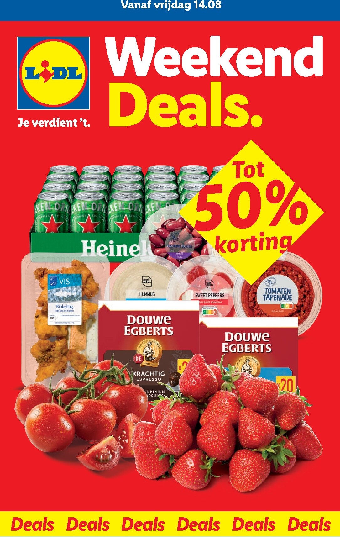 Lidl - Weekend folder voor volgende week van vrijdag 14-08-2026 tot zondag 16-08-2026