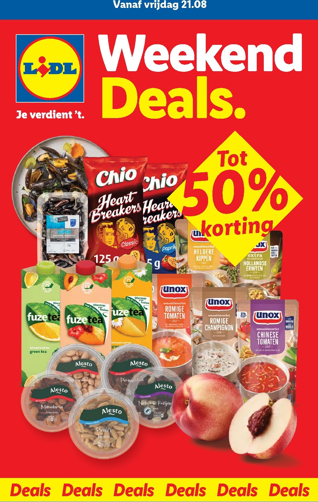 Lidl - Weekend folder voor volgende week van vrijdag 21-08-2026 tot zondag 23-08-2026