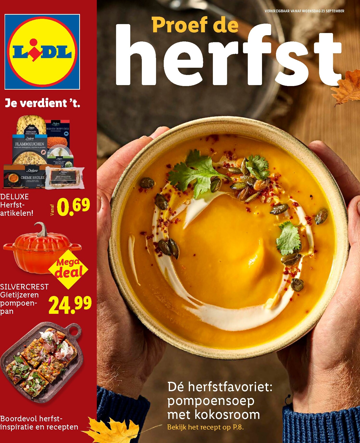 Lidl - Deluxe folder voor volgende week van woensdag 23-09-2026 tot zondag 01-11-2026