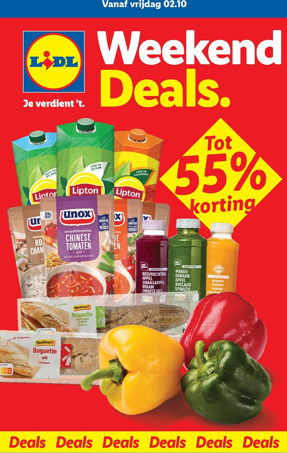 Lidl - Weekend folder voor volgende week van vrijdag 02-10-2026 tot zondag 04-10-2026