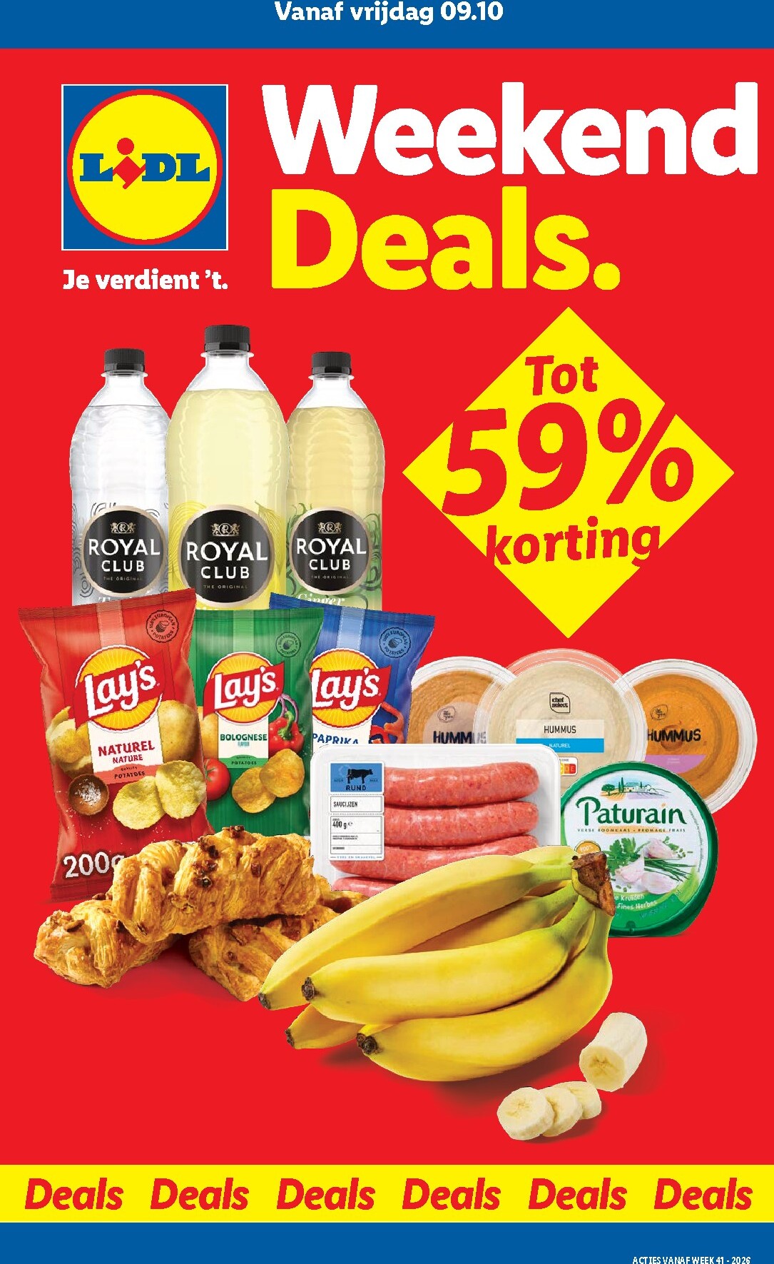 Lidl - Weekend folder voor volgende week van vrijdag 09-10-2026 tot zondag 11-10-2026