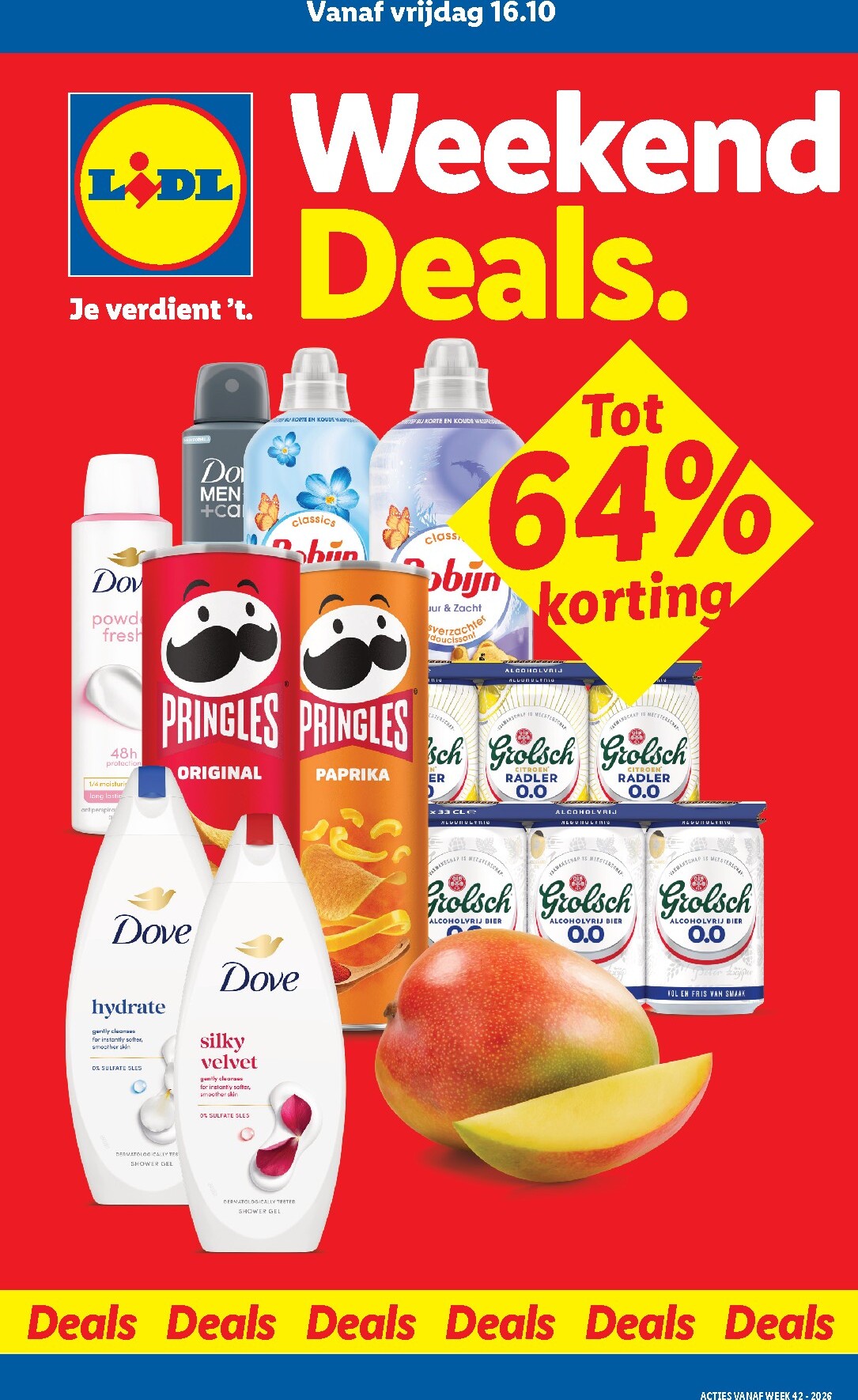 Lidl - Weekend folder voor volgende week van vrijdag 16-10-2026 tot zondag 18-10-2026