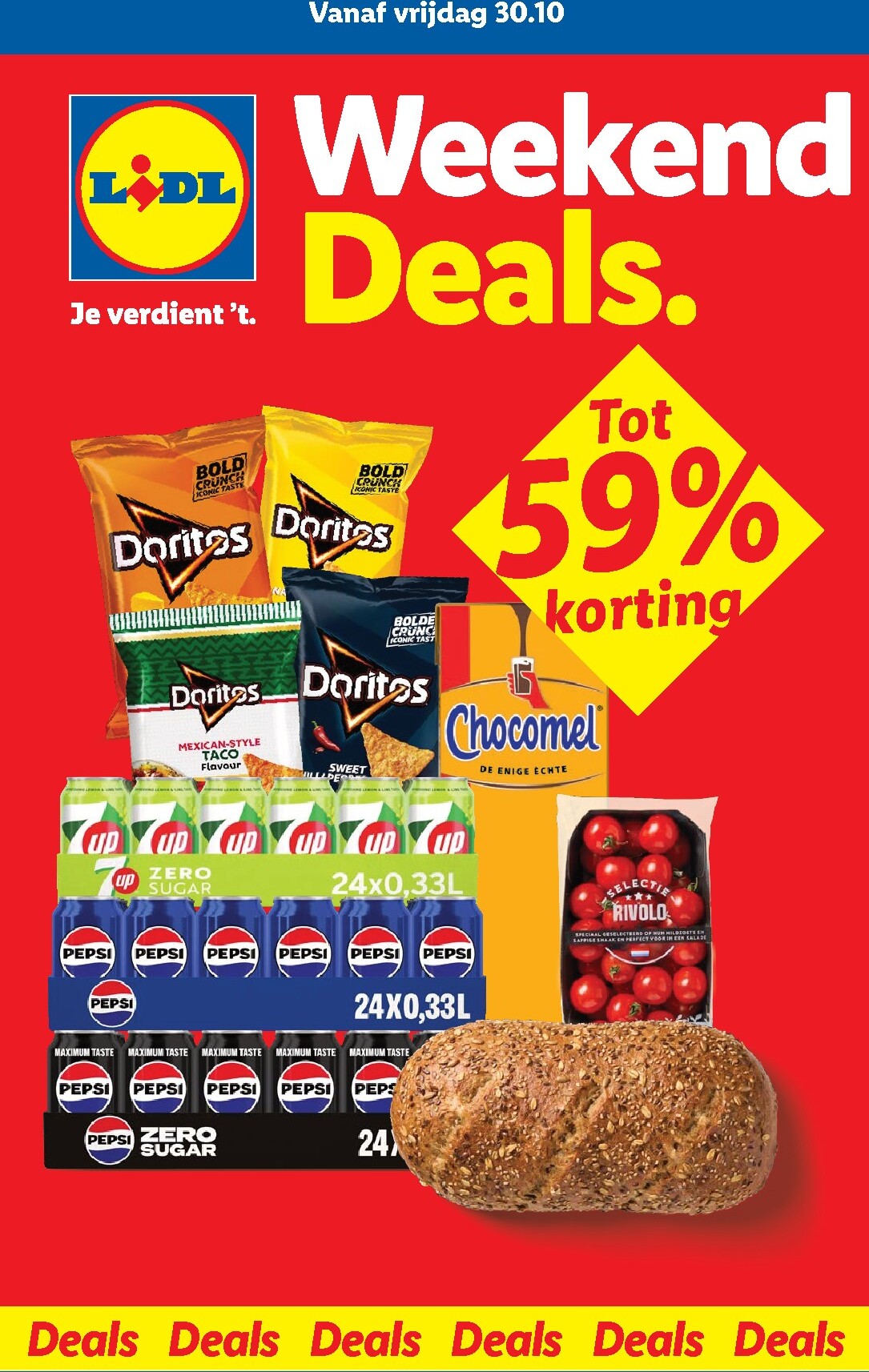 Lidl - Weekend folder voor volgende week van vrijdag 30-10-2026 tot zondag 01-11-2026