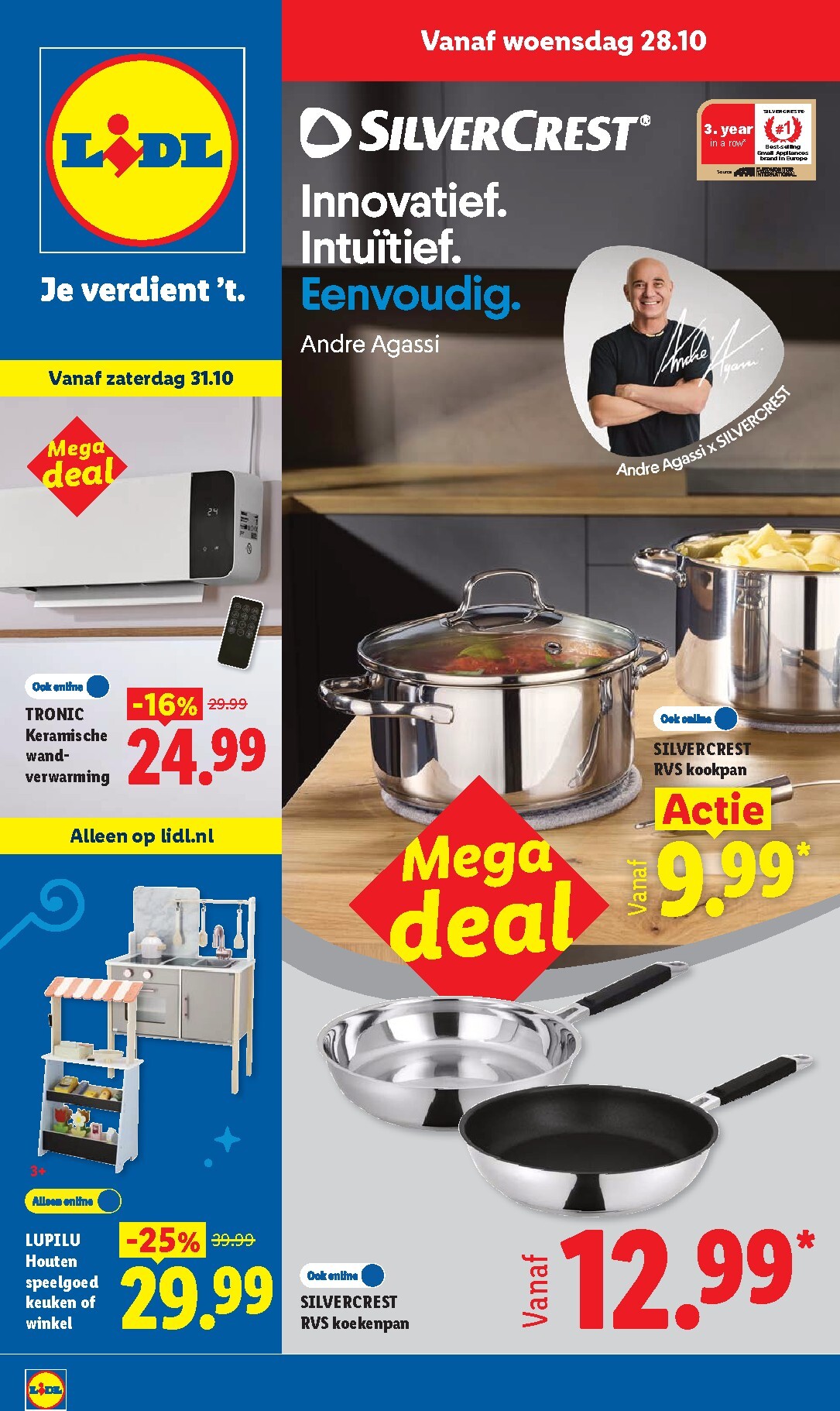 Lidl - Non Food folder voor volgende week van woensdag 28-10-2026 tot dinsdag 03-11-2026