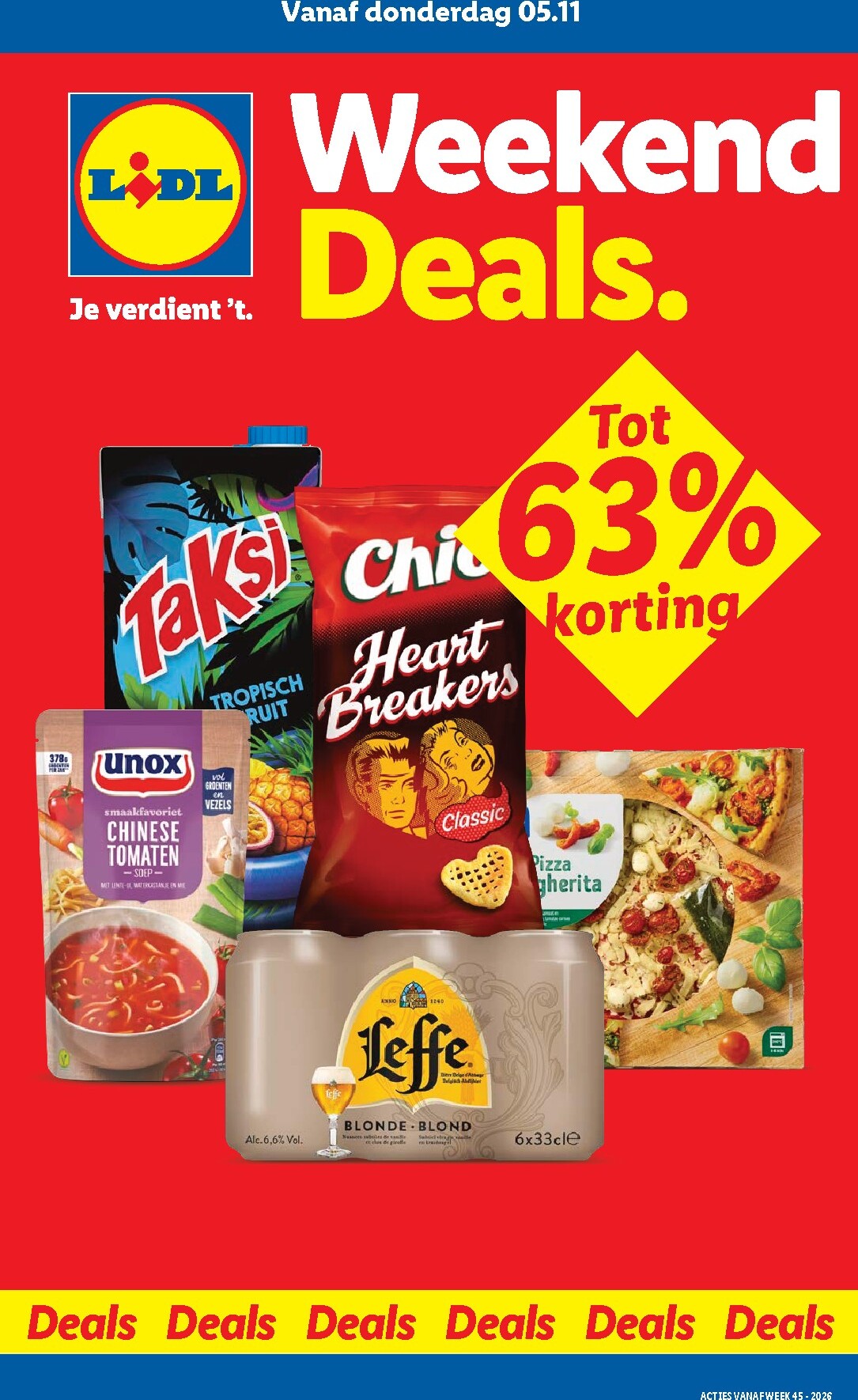 Lidl - Weekend folder voor volgende week van donderdag 05-11-2026 tot zondag 08-11-2026