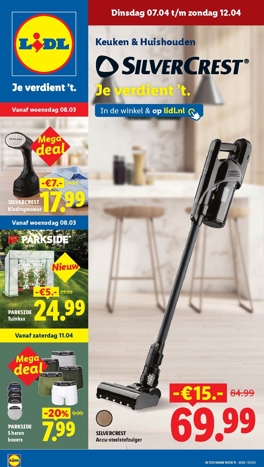 De Lidl - Non Food folder geldig vanaf 07-04-2026 t/m 12-04-2026