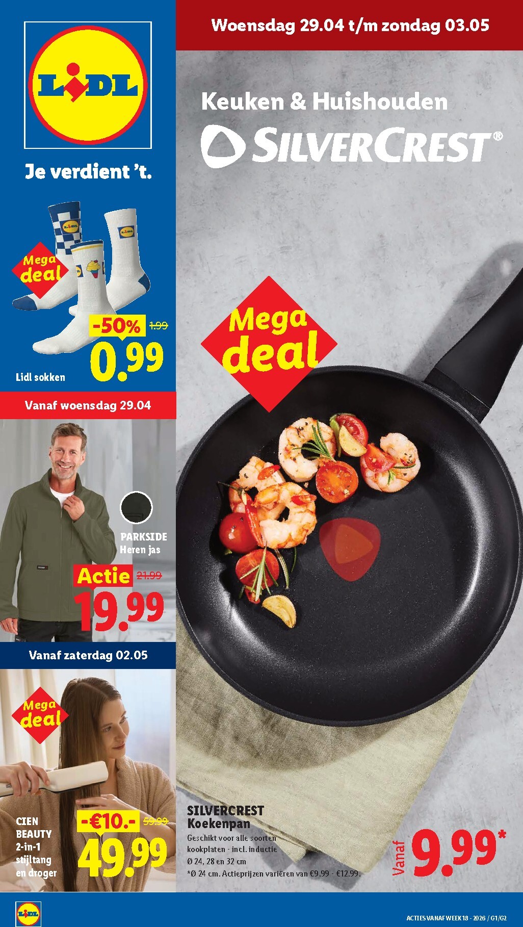 Huidige Lidl - Non Food folder geldig van woensdag 29-04-2026 tot dinsdag 05-05-2026
