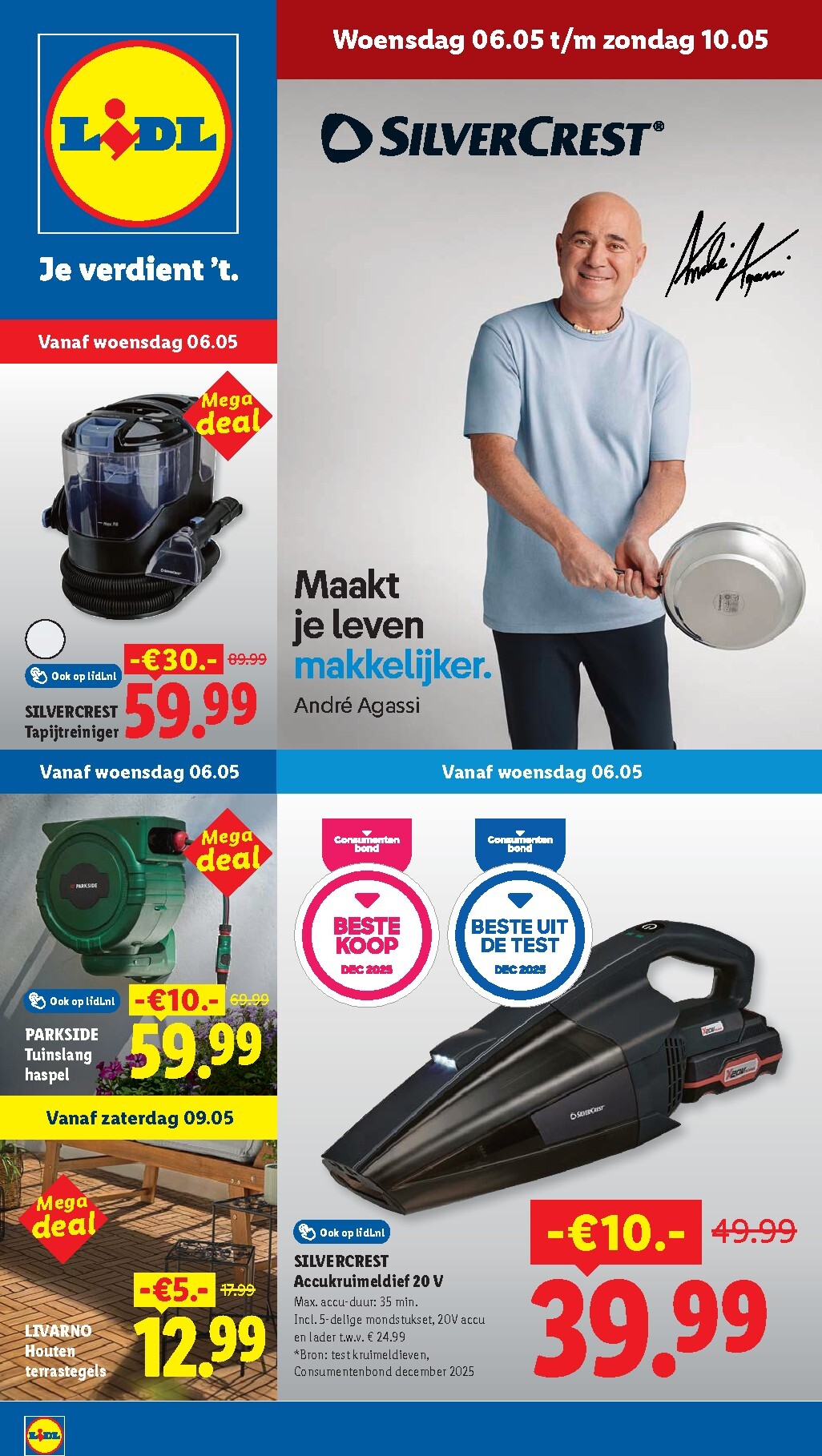 Lidl - Non Food folder voor volgende week van woensdag 06-05-2026 tot dinsdag 12-05-2026