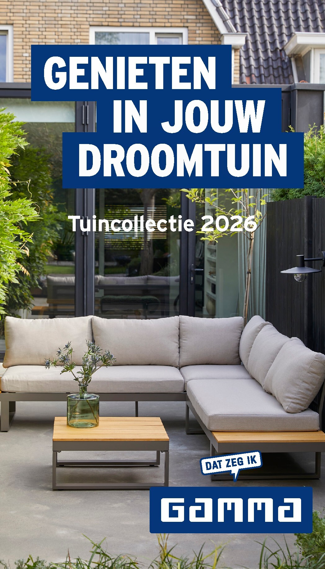 Huidige Gamma - Tuinmeubelen special folder geldig van maandag 08-06-2026 tot maandag 31-08-2026