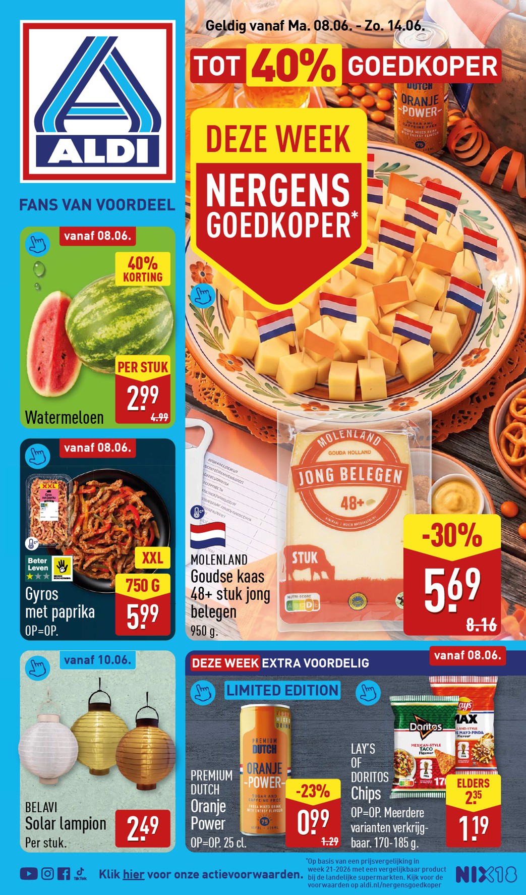 ALDI folder voor volgende week van maandag 08-06-2026 tot zondag 14-06-2026