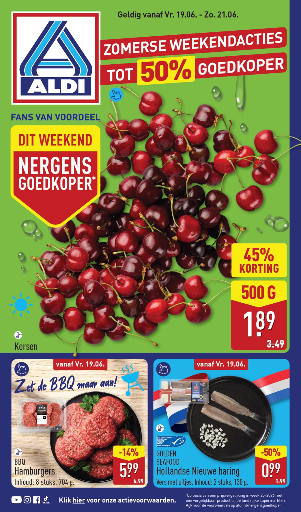 Huidige ALDI - Weekendfolder van deze week folder geldig van vrijdag 19-06-2026 tot zondag 21-06-2026