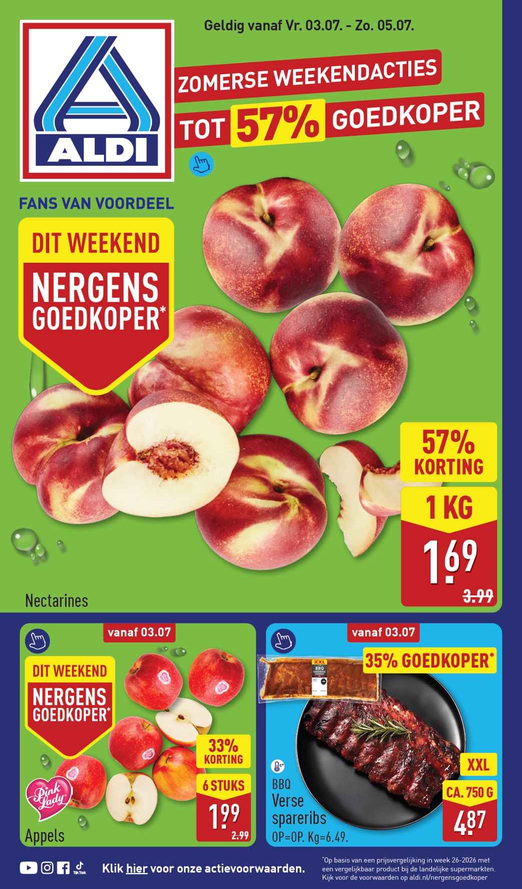 Huidige ALDI - Weekaanbieding folder geldig van vrijdag 03-07-2026 tot zondag 05-07-2026