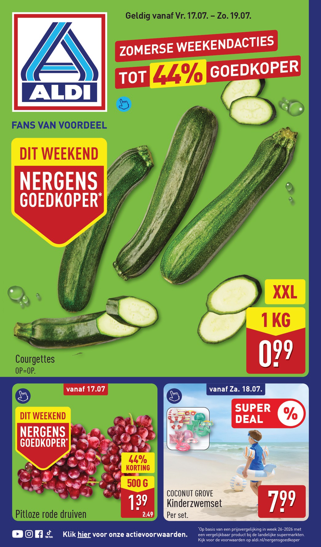 Huidige ALDI - Weekendfolder folder geldig van vrijdag 17-07-2026 tot zondag 19-07-2026